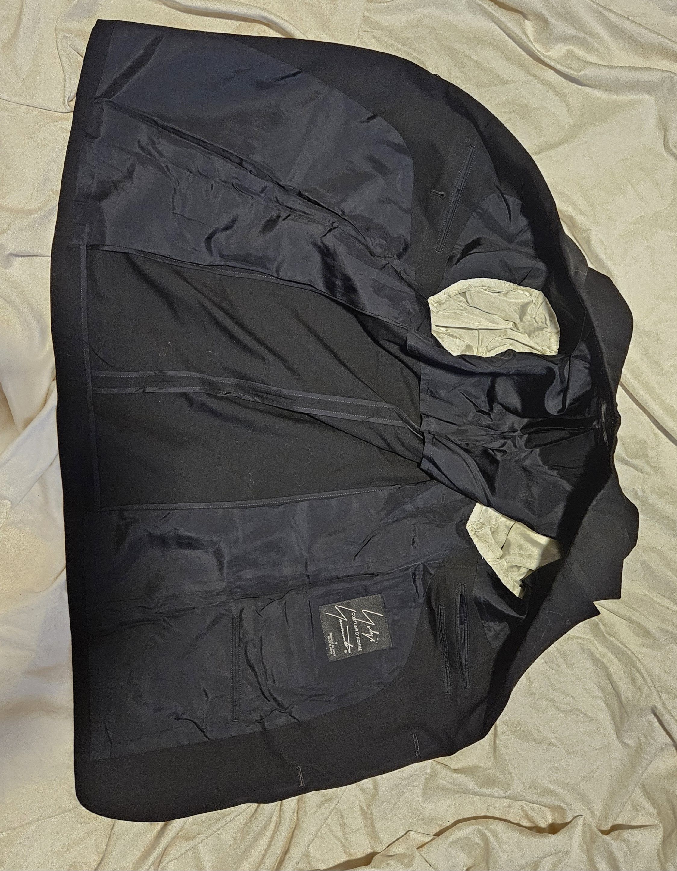 Yohji Yamamoto Yohji Yamamoto Pour Homme Blazer Size 50R - 3 Thumbnail