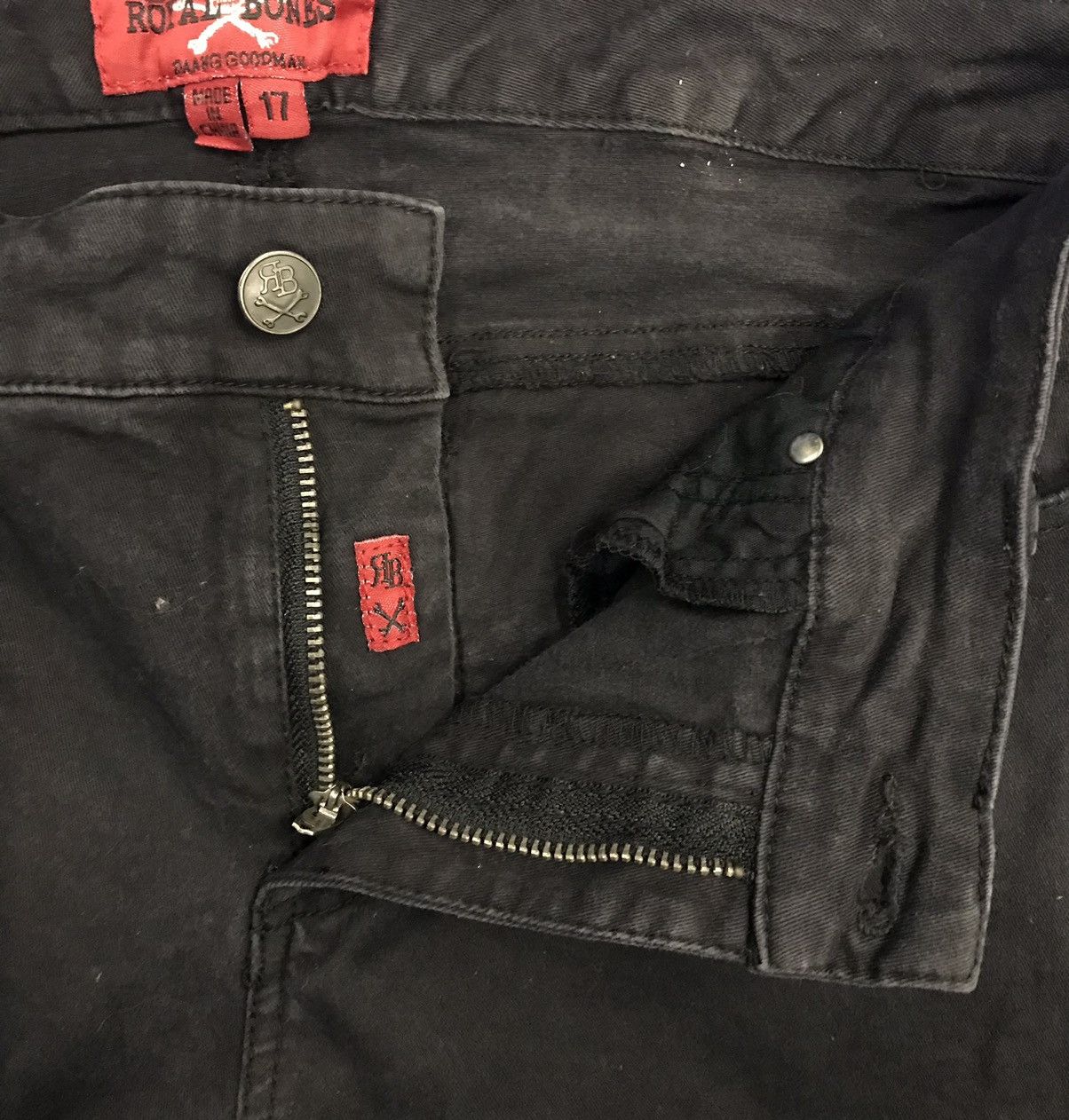 Japanese Brand × Vintage Vintage Royal Bones Daang Goodman Denim Pants Size US 35 - 6 Thumbnail