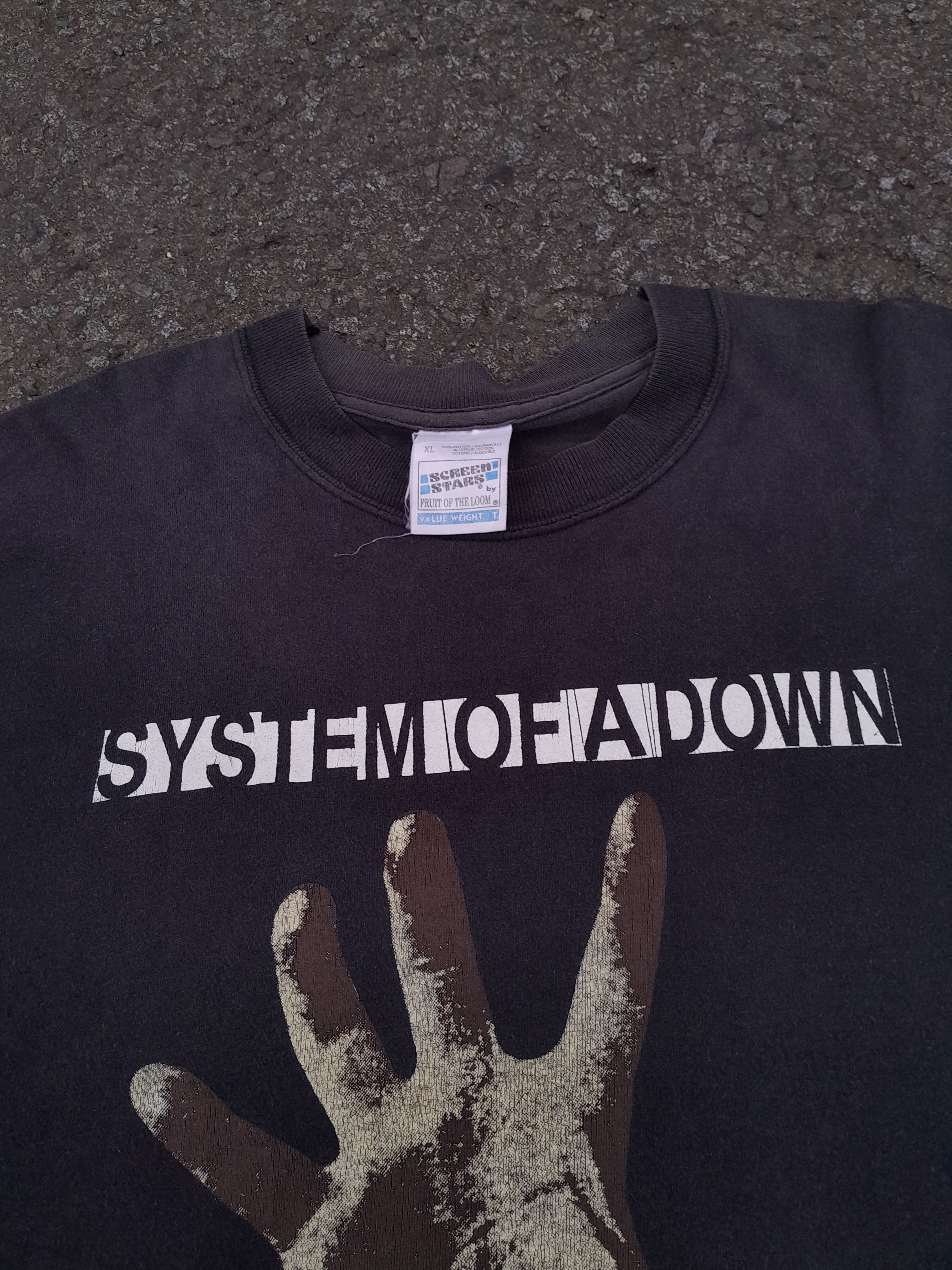 Rap Tees Rare Vintage 90s System Of A Down Promo tee Longsleeve shirt Size US XL / EU 56 / 4 - 17 Thumbnail