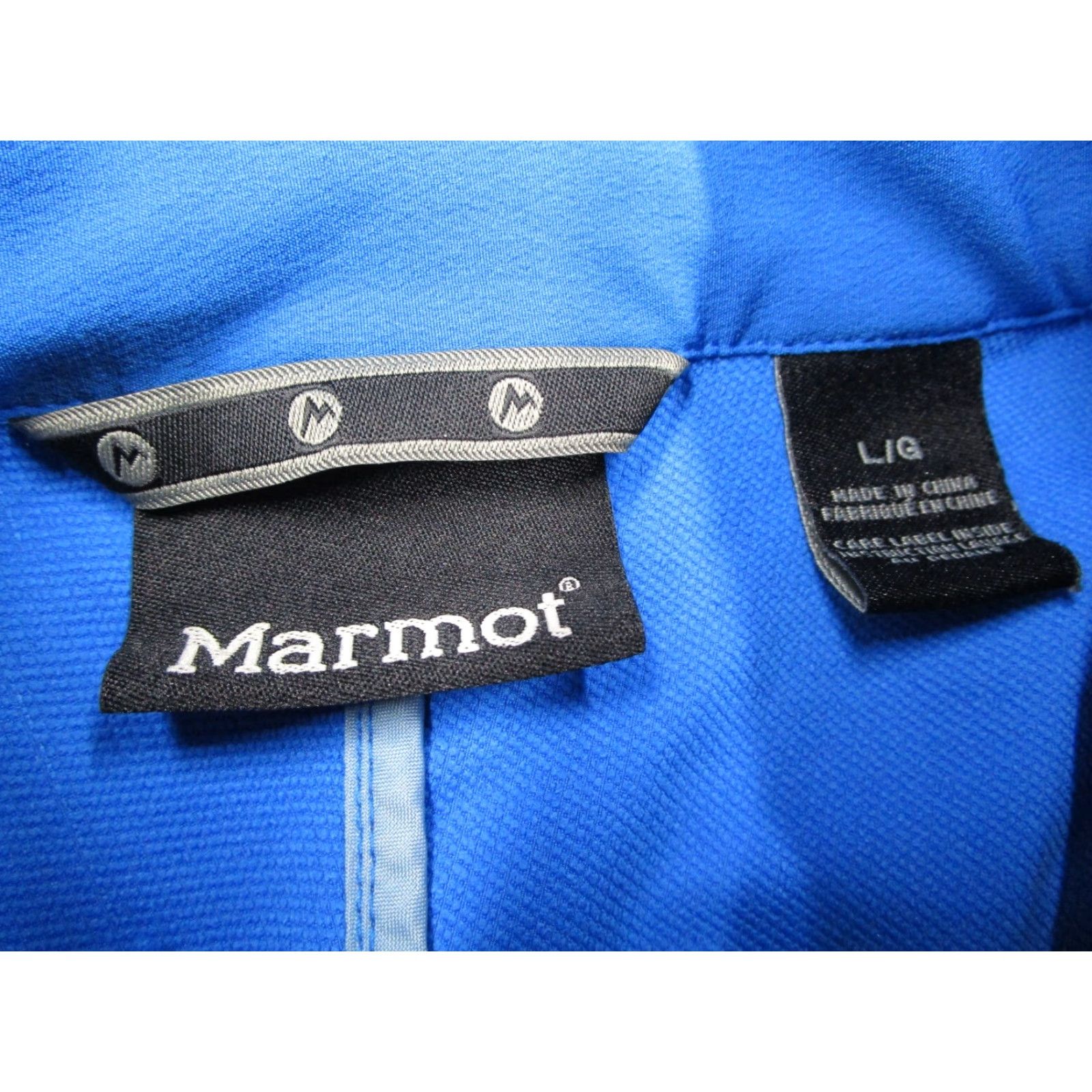 Marmot Marmot Mens Blue Tempo M3 Jacket Full Zip NICKELODEON Graphic Bomber Jacket Outdoor Zip Pockets All Seasons Fall Winter Spring Classic Size L Size US L / EU 52-54 / 3 - 3 Thumbnail