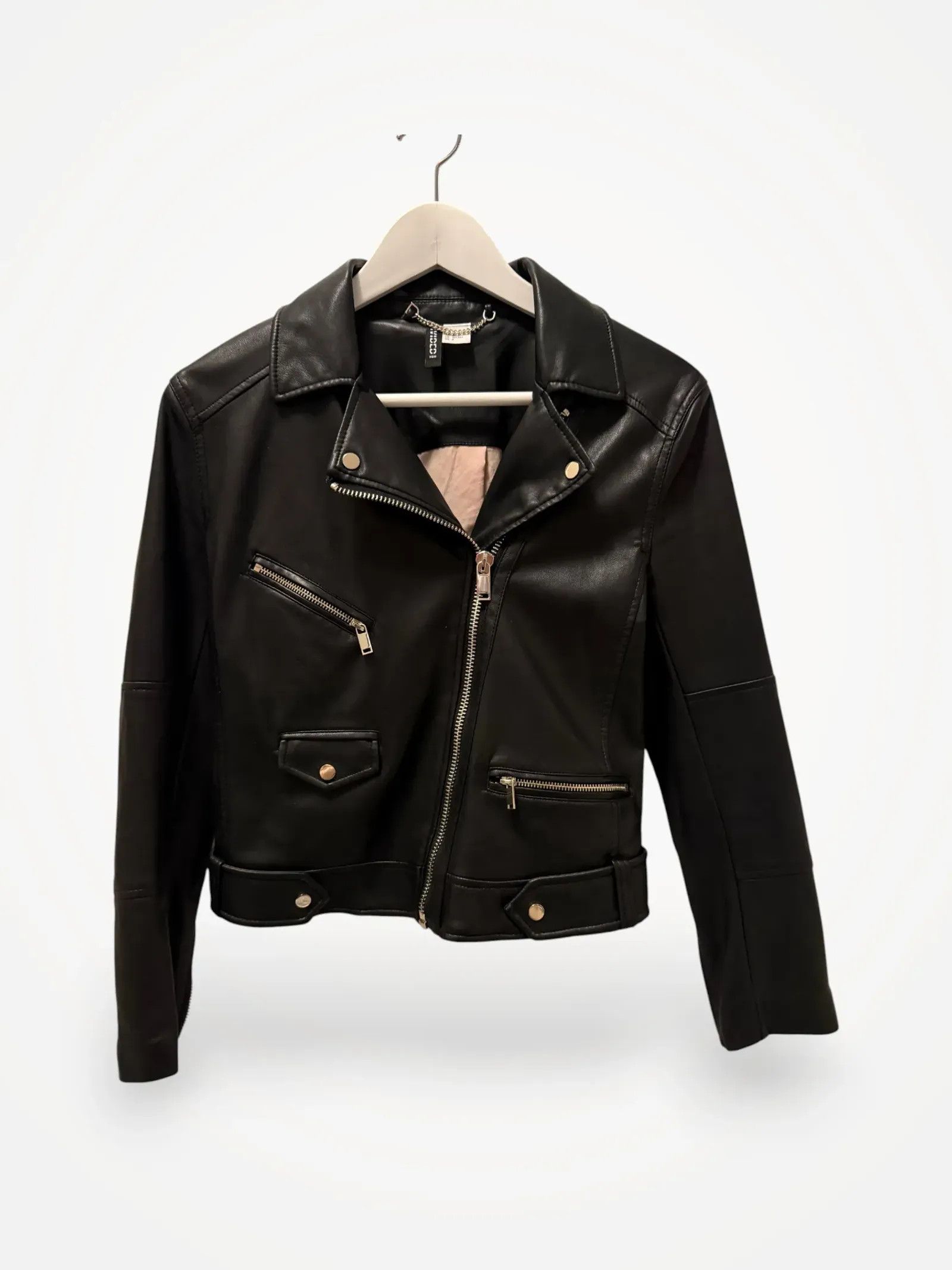H&M H&M Leather Jacket Size S / US 4 / IT 40 - 1 Thumbnail