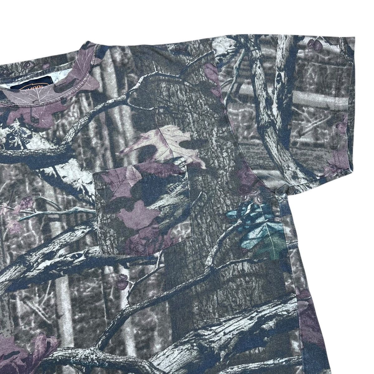 Realtree × Vintage 2000s Yukon Gear Hunting Real Tree Camo All Over Print Tee Size US XL / EU 56 / 4 - 8 Thumbnail