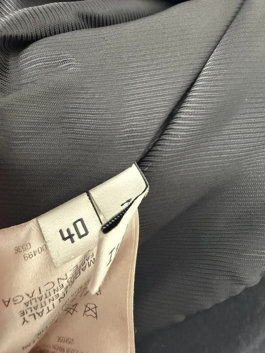 Balenciaga AW2007 Balenciaga Black Officer Buttoned Wool Peacoat by Nicolas Ghesquiere Size XS / US 0-2 / IT 36-38 - 12 Thumbnail