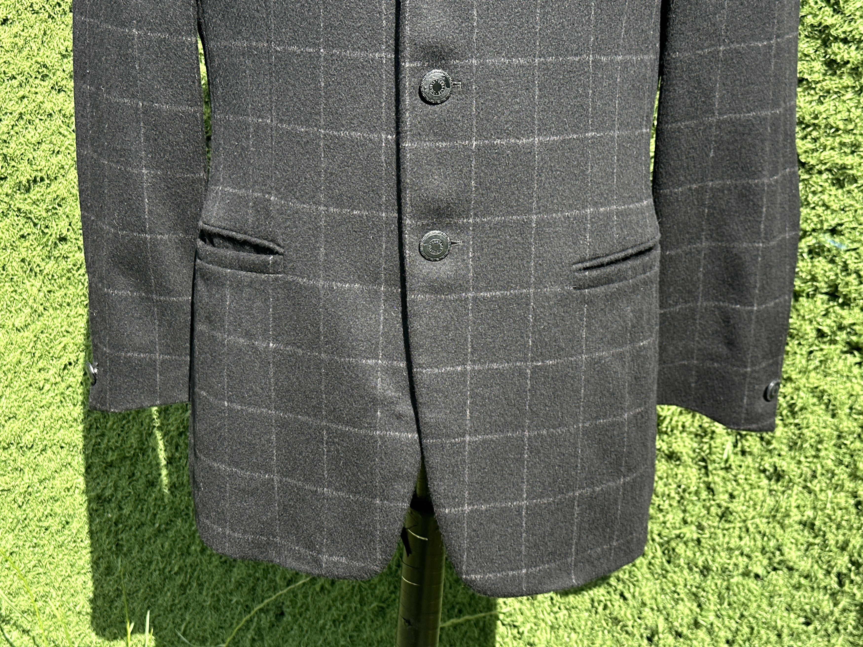 Versace Versace Classic V2 Wool Cashmere 3 Button Blazer 50 8R Size 50R - 9 Thumbnail