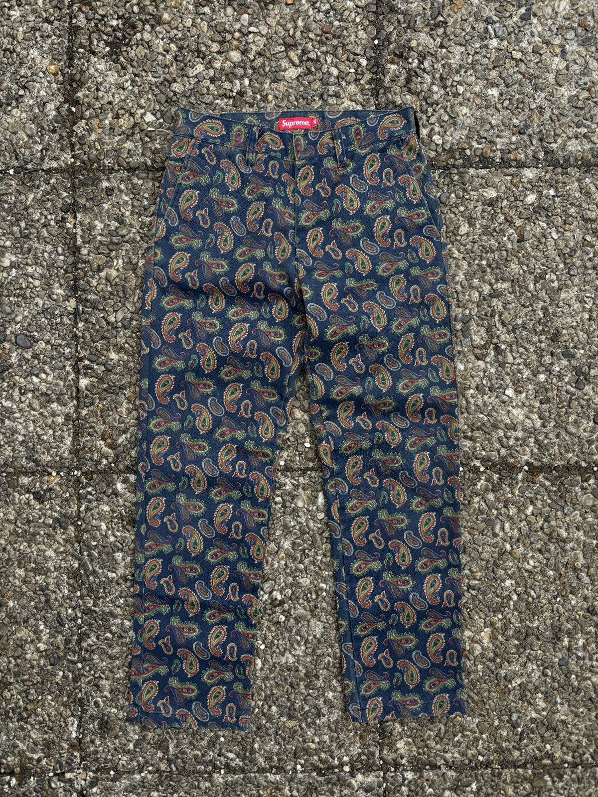 Supreme Paisley Grid Chino Pant サイズ30 Supreme Paisley Grid Chino Pant (SS20) - $148