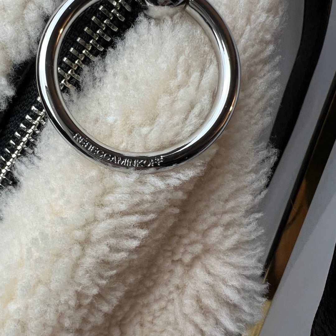 Rebecca Minkoff Rebecca Minkoff Shearling & Leather Julian Side Zip Backpack Size ONE SIZE - 6 Thumbnail