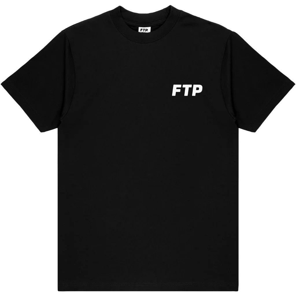 Fuck The Population FTP Flocked Logo Tee Black Size US M / EU 48-50 / 2 - 1 Thumbnail