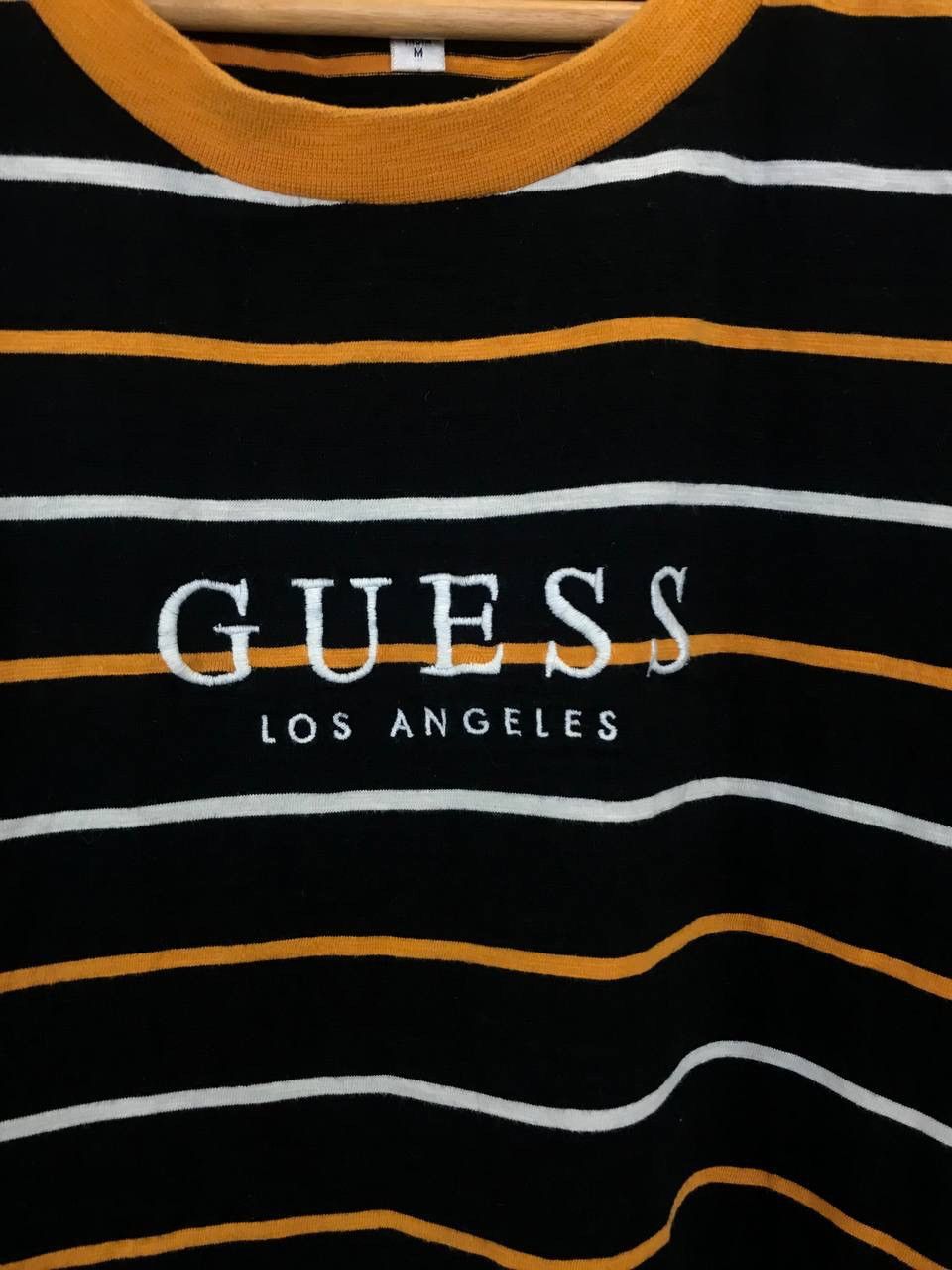 Guess Guess designer striped center logo tee Size US M / EU 48-50 / 2 - 3 Thumbnail