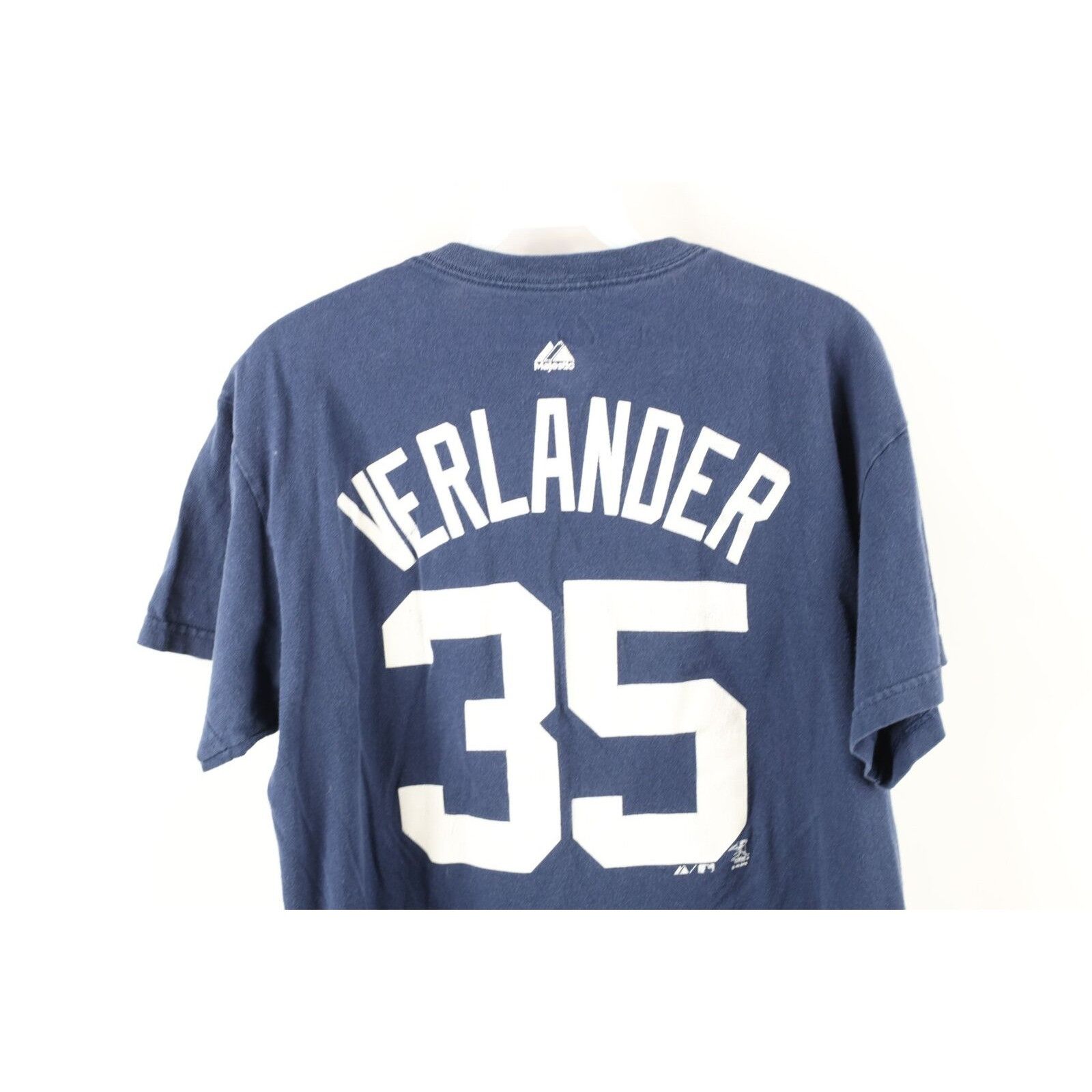 Majestic × Vintage Vintage Majestic Justin Verlander Detroit Tigers T-Shirt Size US M / EU 48-50 / 2 - 7 Thumbnail