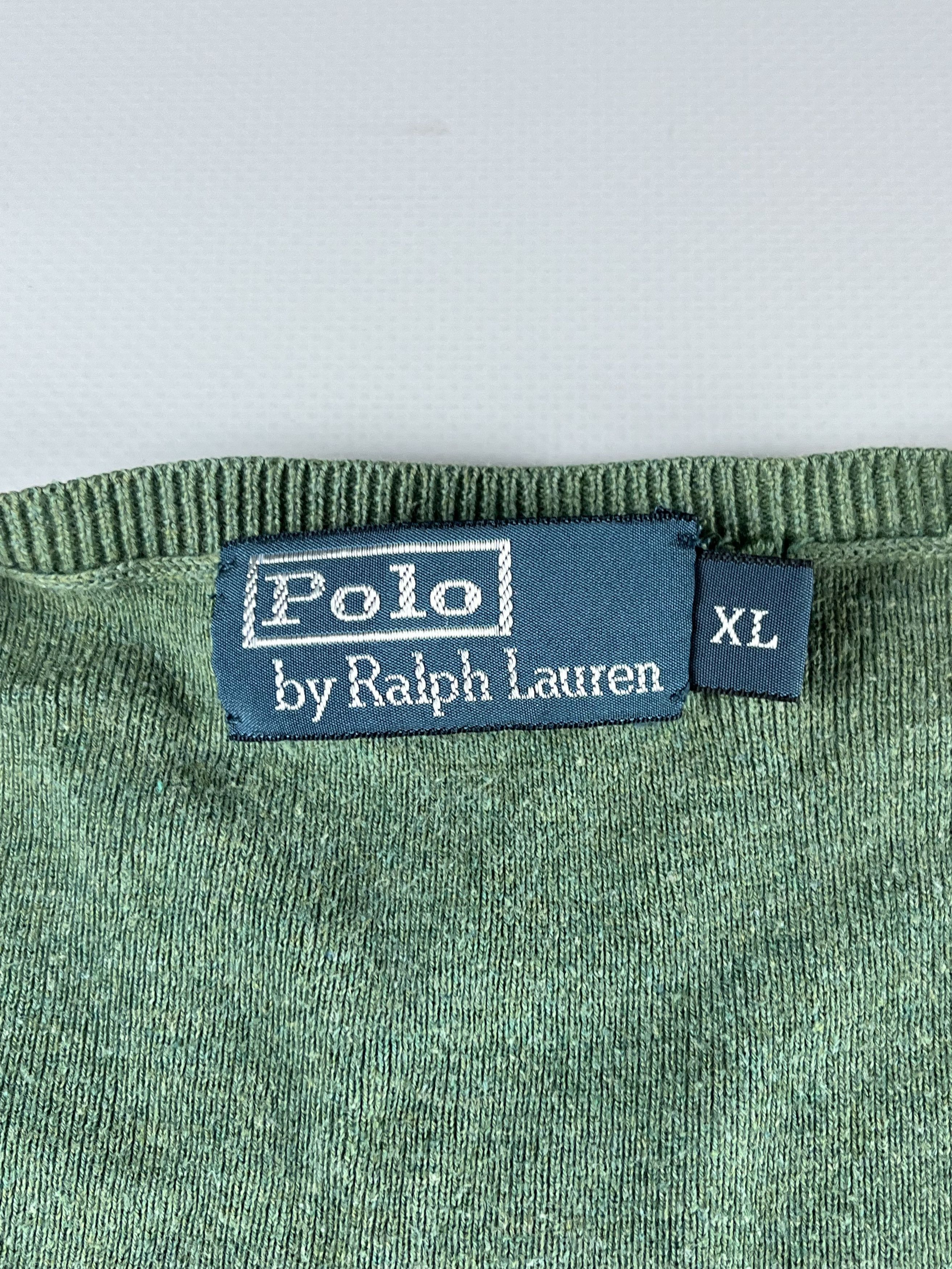 Polo Ralph Lauren × Ralph Lauren × Vintage Ralph Lauren Polo Sweater Size US XL / EU 56 / 4 - 3 Thumbnail