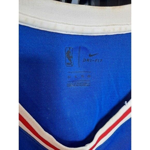 Nike Nike Philadelphia 76ers Jersey NBA Simmons #25 Blue Basketba Size ONE SIZE - 6 Thumbnail