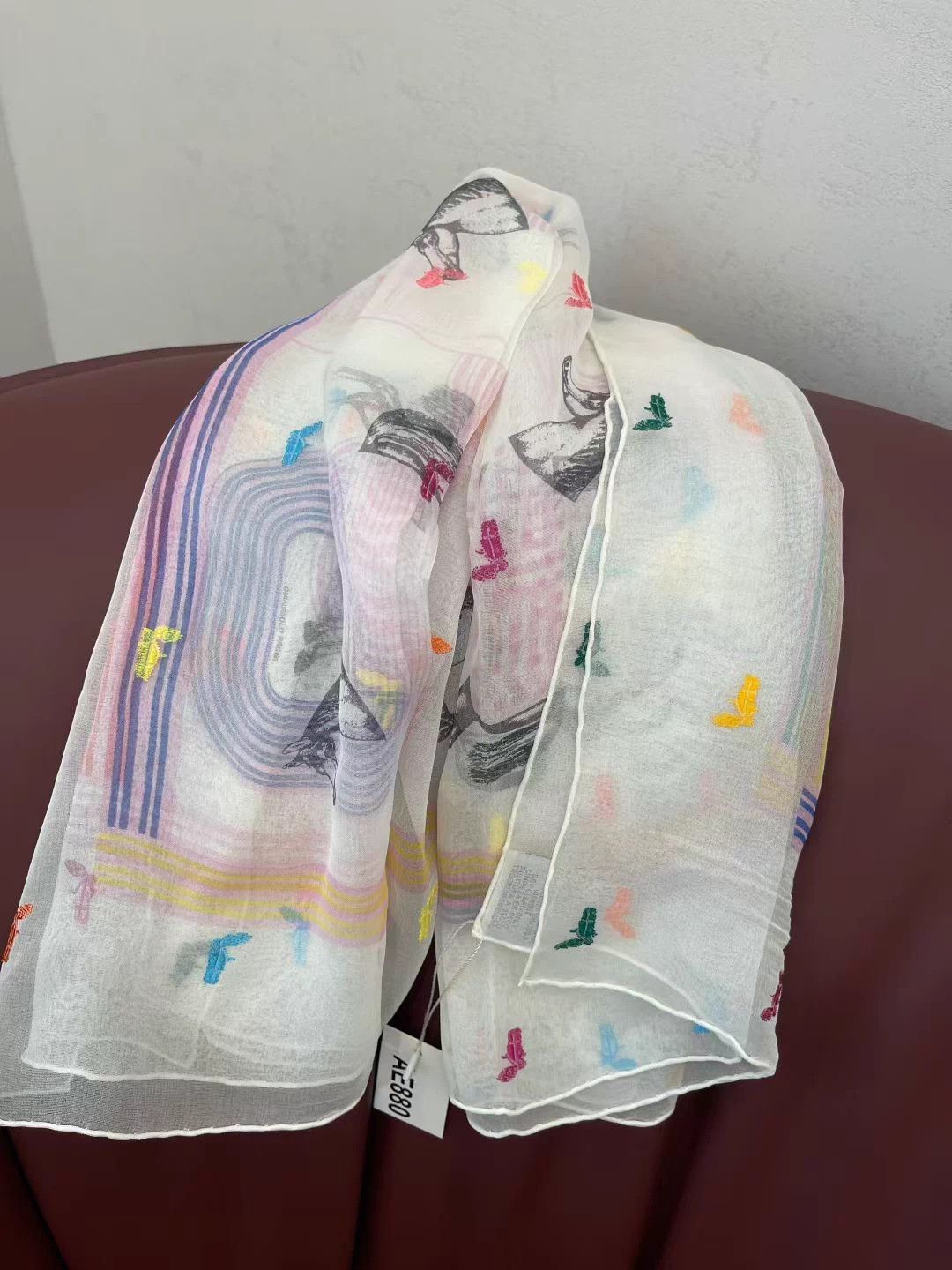 Hermes HERMES Horse Scarf 80x80 Like New Size ONE SIZE - 7 Thumbnail