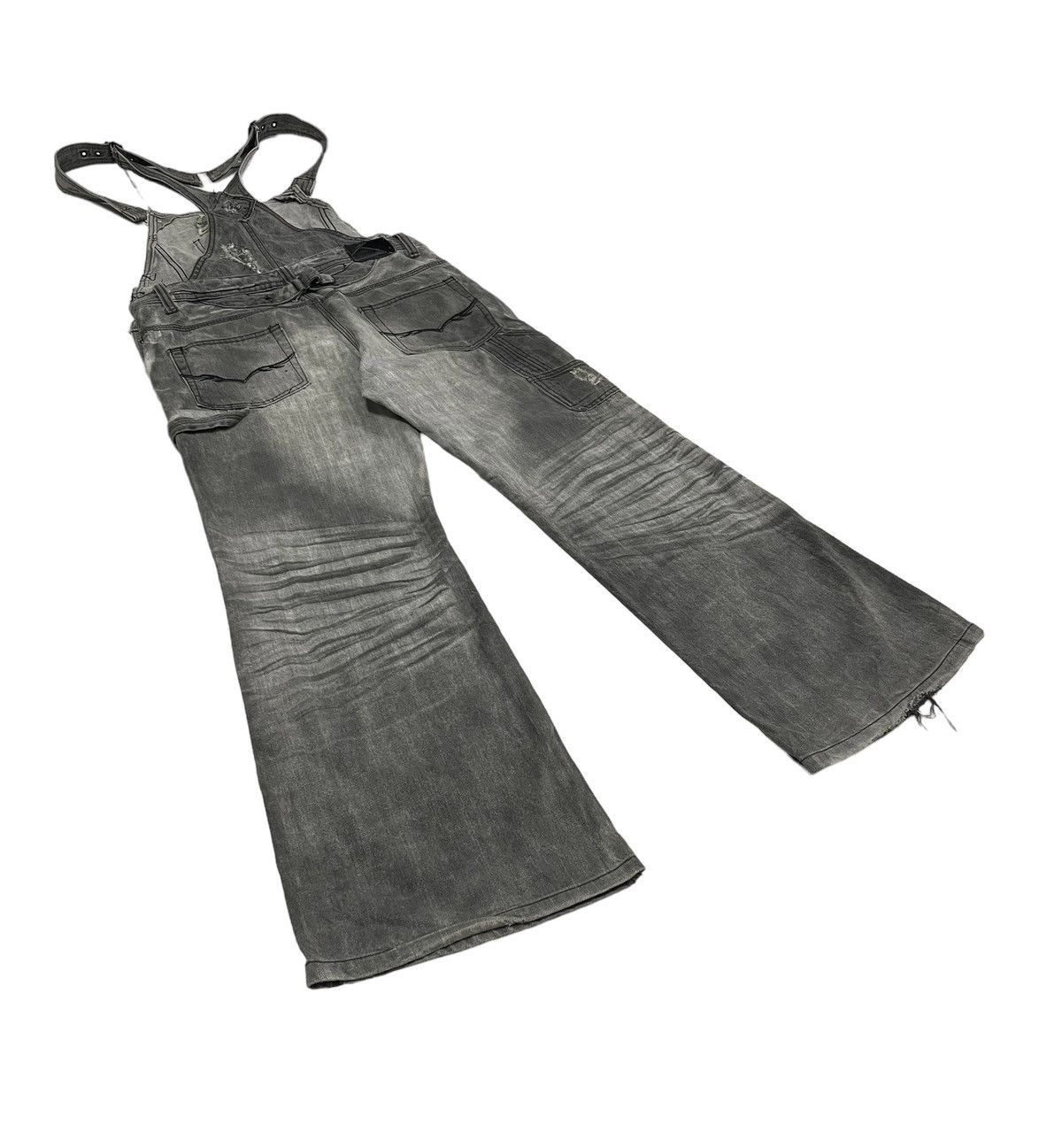 GOSTAR DE FUGA Fuga Japan Distressed Flare Overall Detachable Size US 32 / EU 48 - 8 Thumbnail