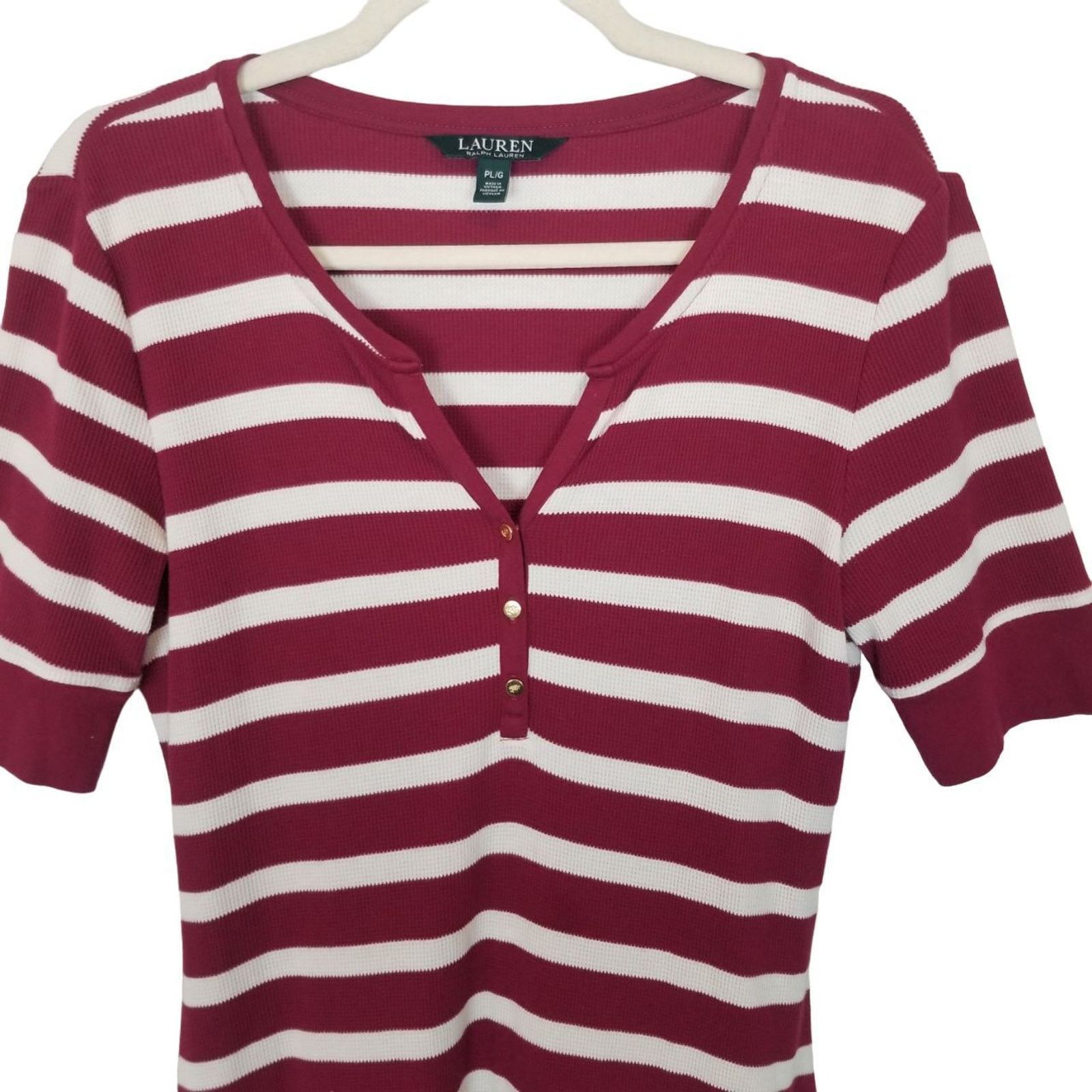 Lauren Ralph Lauren Lauren Ralph Lauren Womens Striped Maxi Dress Size PL Preppy Size L / US 10 / IT 46 - 2 Thumbnail