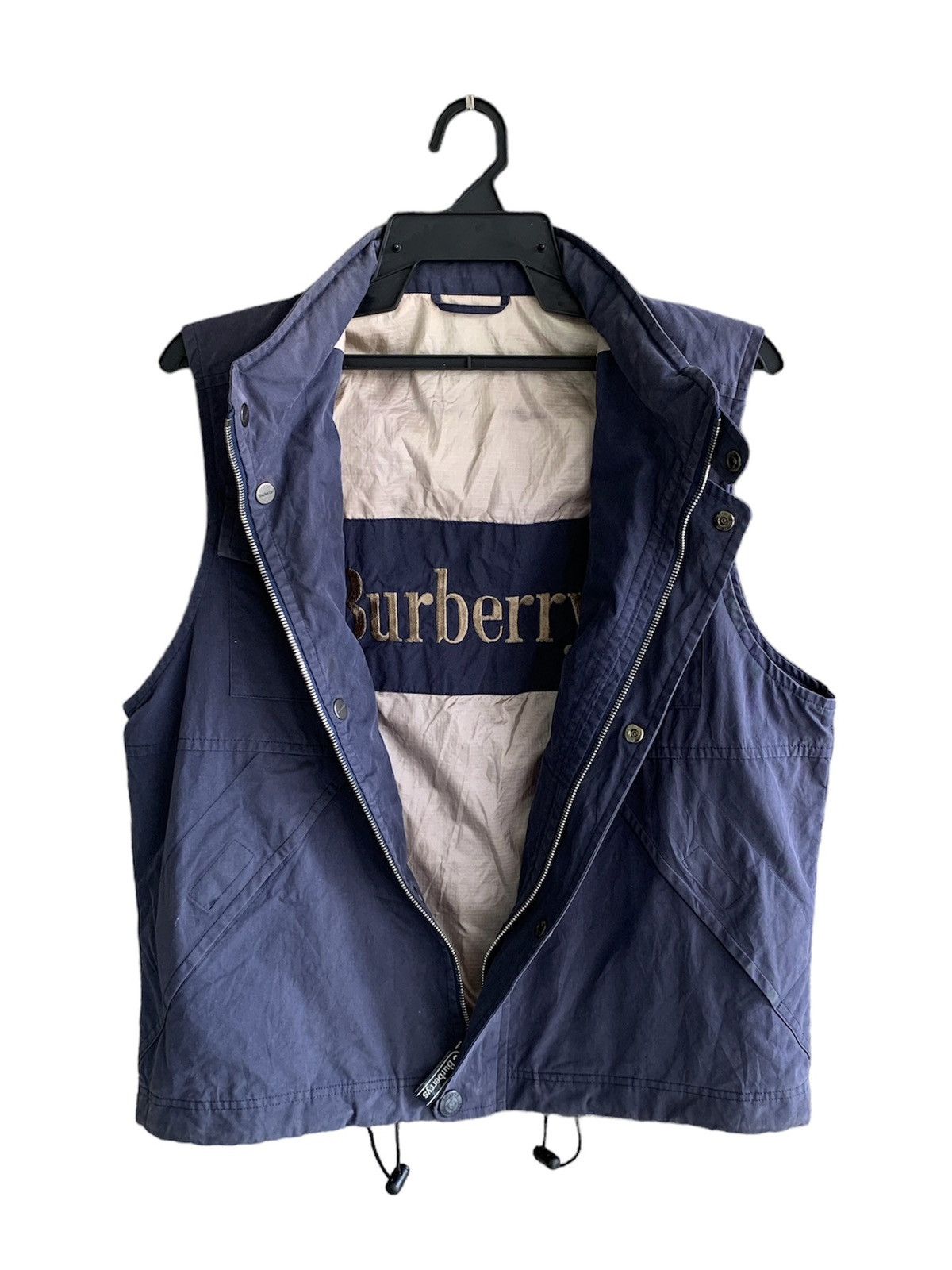 Burberry Vest Jacket With Hoodie