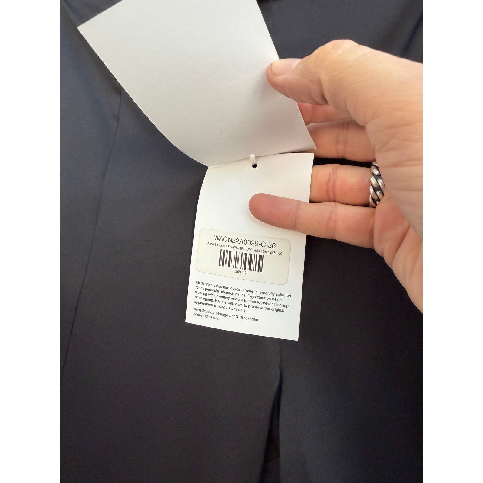 Acne Studios Acne Studios Flared Satin Pants Size 25" / US 0 / IT 36 - 4 Thumbnail