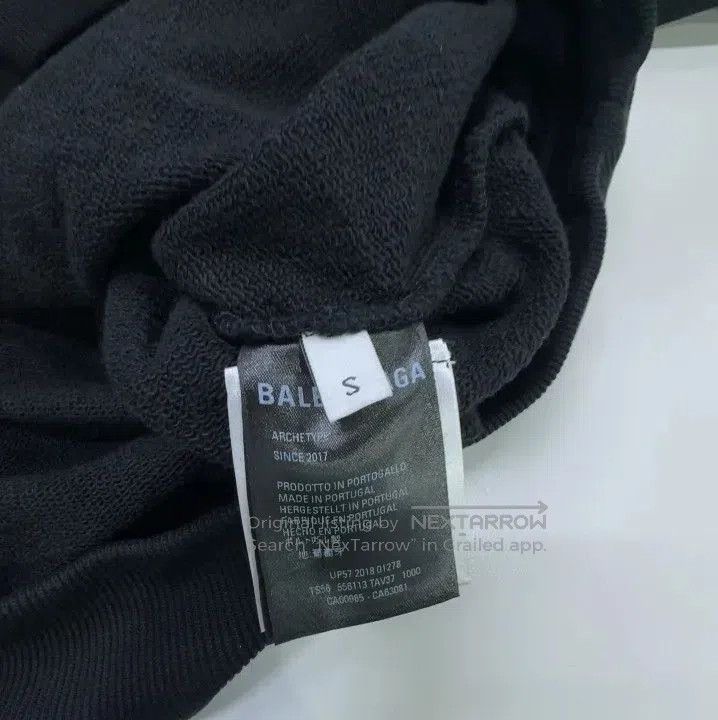 Balenciaga Balenciaga Graphic Logo Black Hoodie for Men. Size US S / EU 44-46 / 1 - 4 Thumbnail