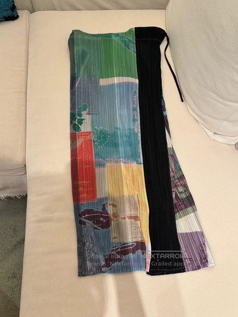 Issey Miyake Issey Miyake size:one size Ruched Midi Skirt Size 22" - 1 Thumbnail