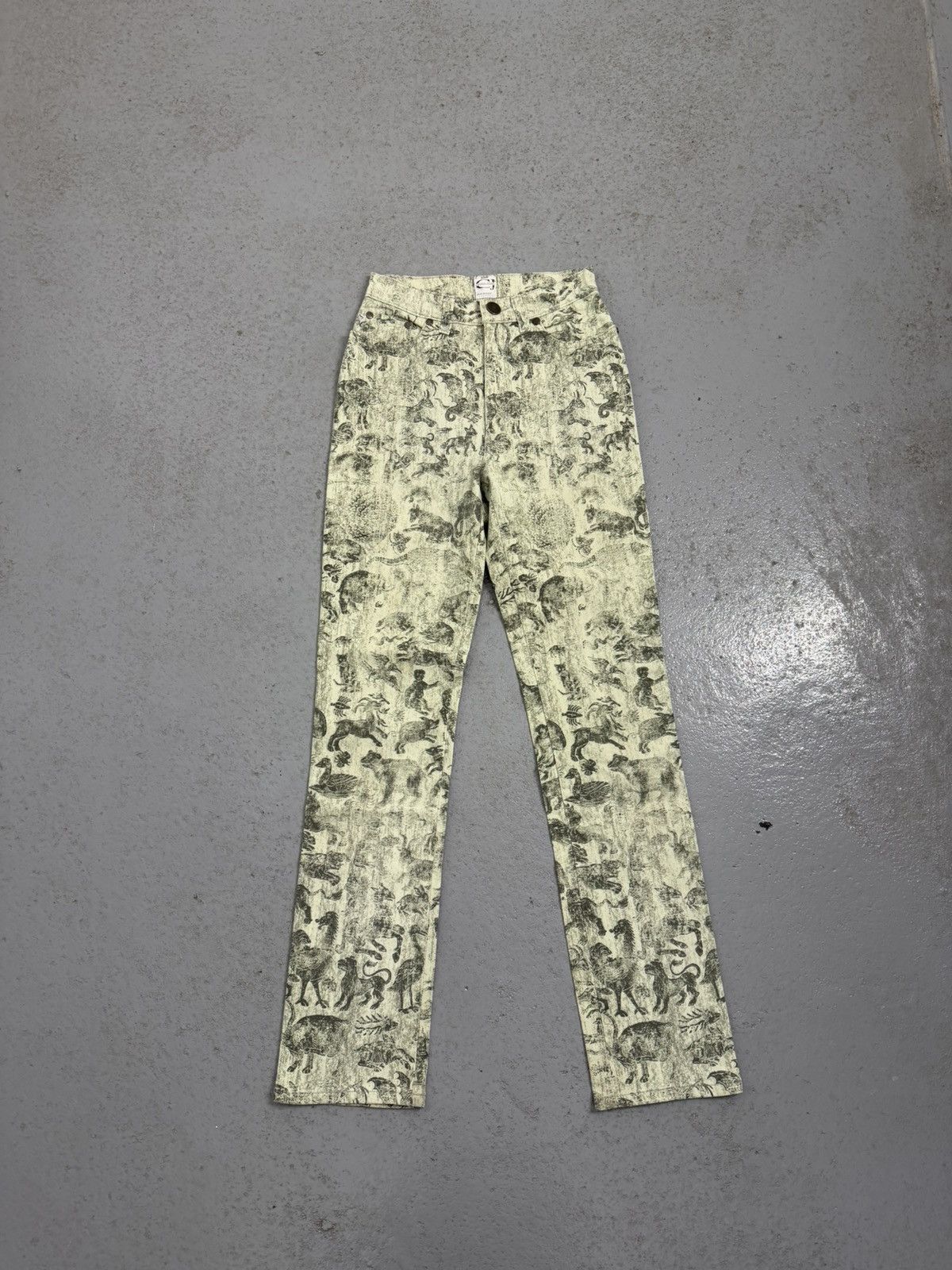 Vintage Cavalli Jeans Overprinted Jeans