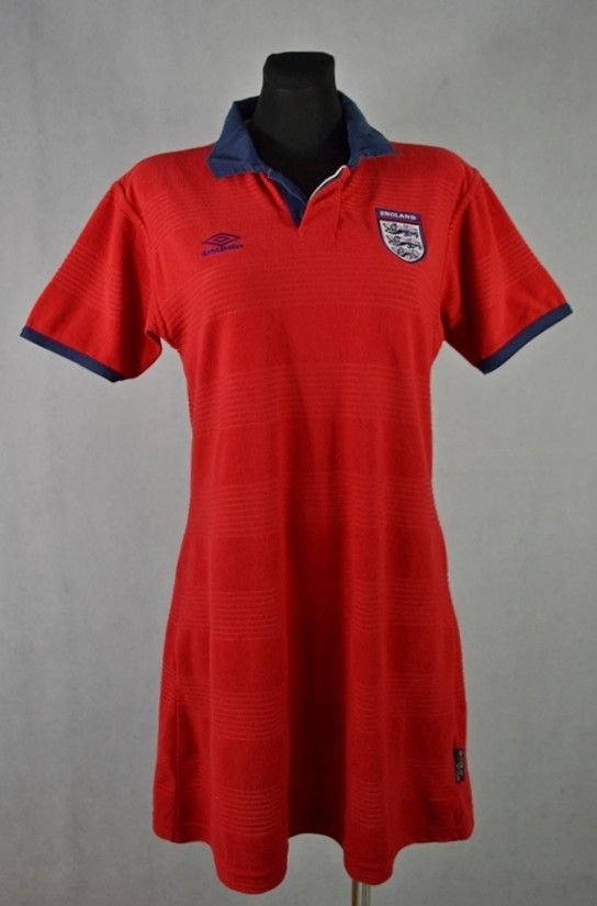 Umbro × Vintage Vintage 1999 England Umbro Away Long Shirt Skirt 10 / M Size M / US 6-8 / IT 42-44 - 1 Thumbnail