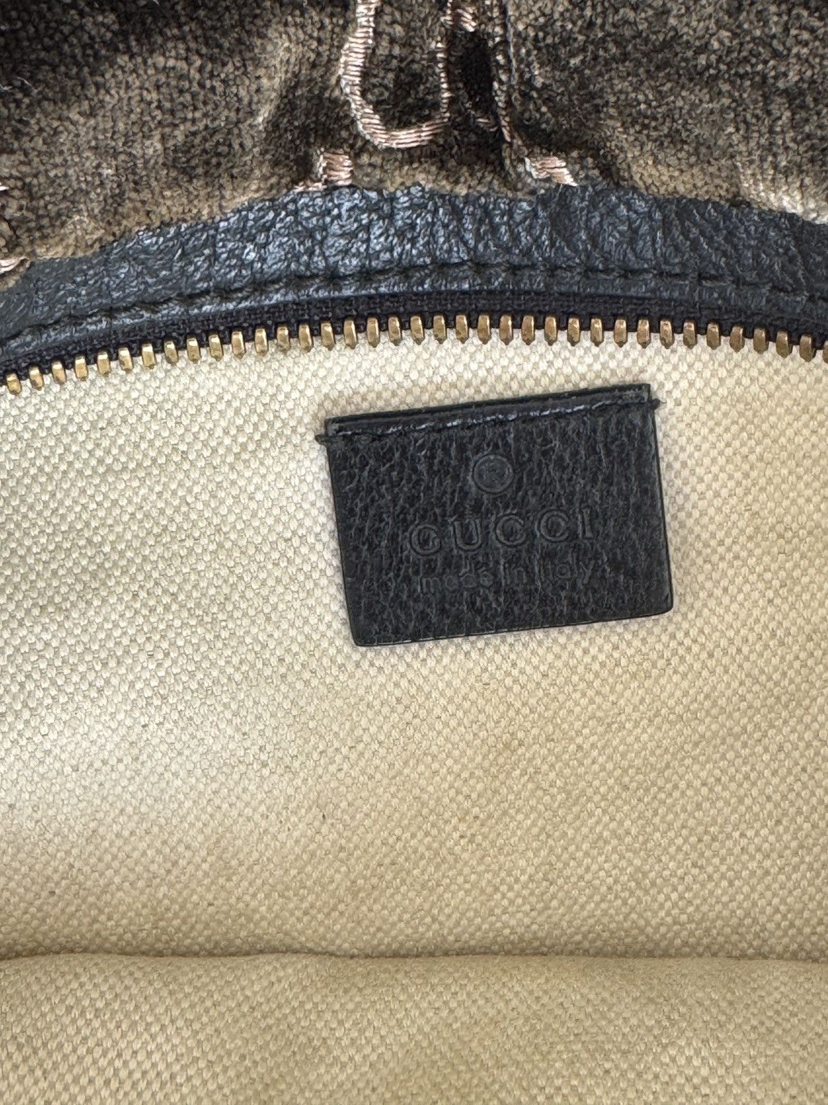 Gucci Gucci Belt Bag Velvet Brown Size ONE SIZE - 3 Thumbnail