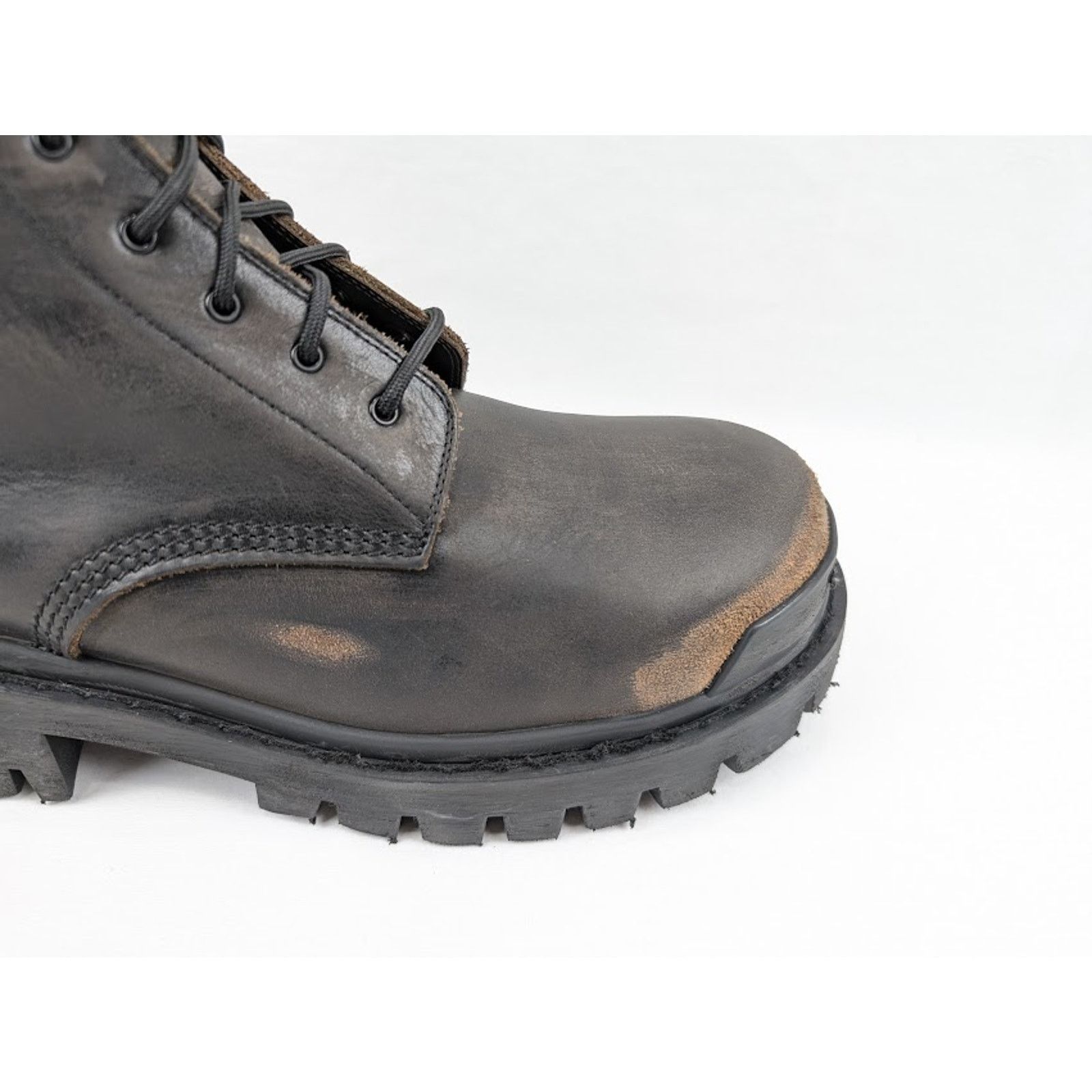 Balenciaga o1rshd1 Strike Booties L20 in Black/Brown Size US 8 / EU 41 - 3 Thumbnail