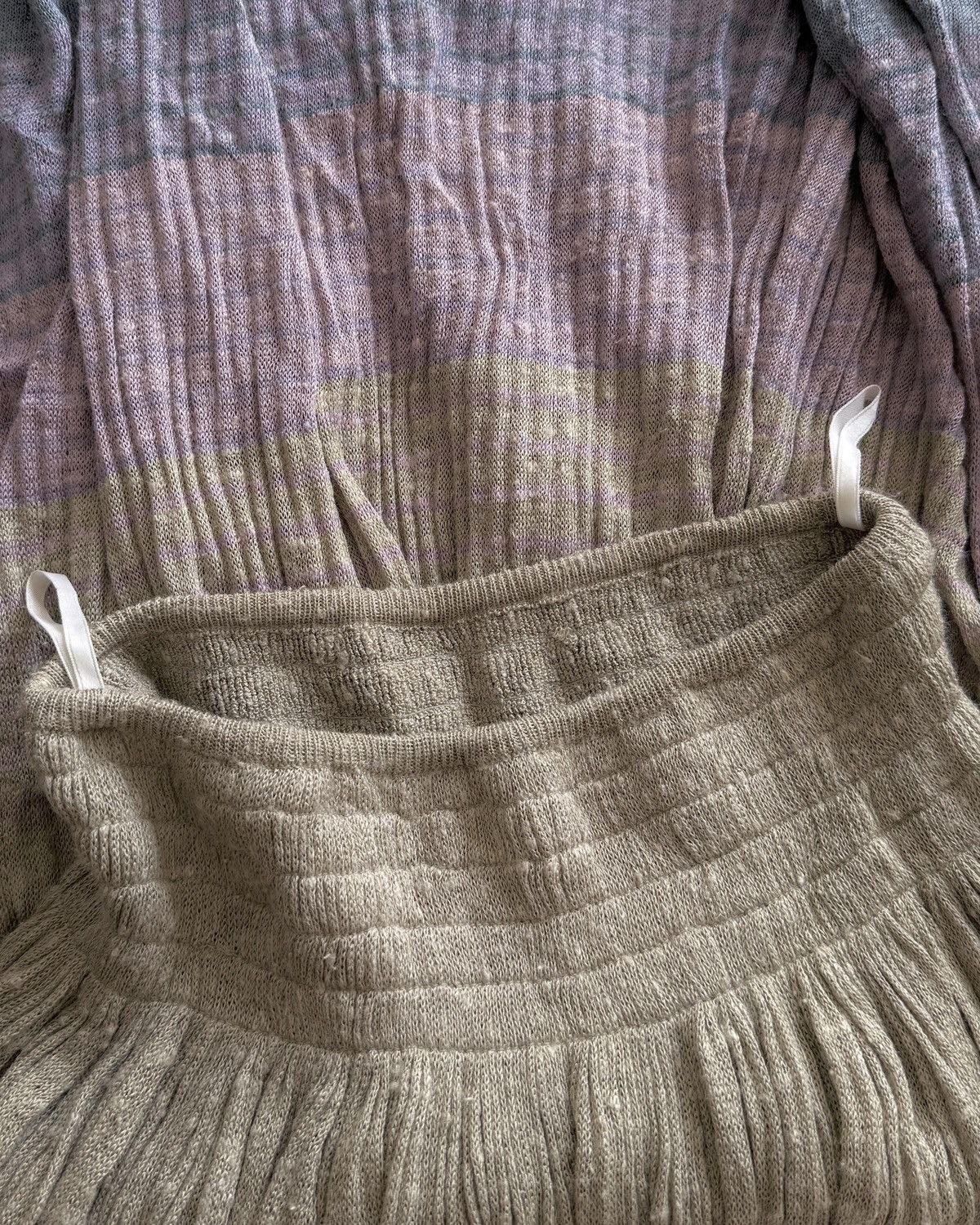 Issey Miyake VINTAGE 70’s ISSEY MIYAKE SKIRT Size 25" / US 0 / IT 36 - 3 Thumbnail