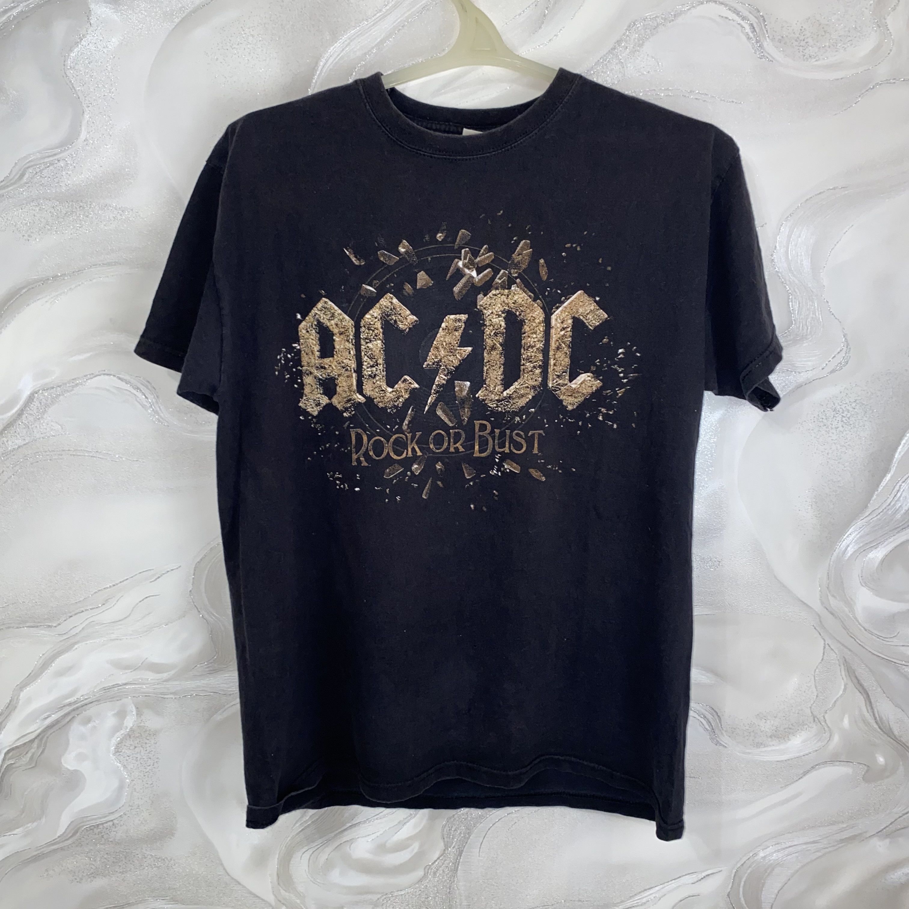Fruit Of The Loom AC DC World Tone 2015 merch Rock or Bust man black M Size US M / EU 48-50 / 2 - 1 Thumbnail