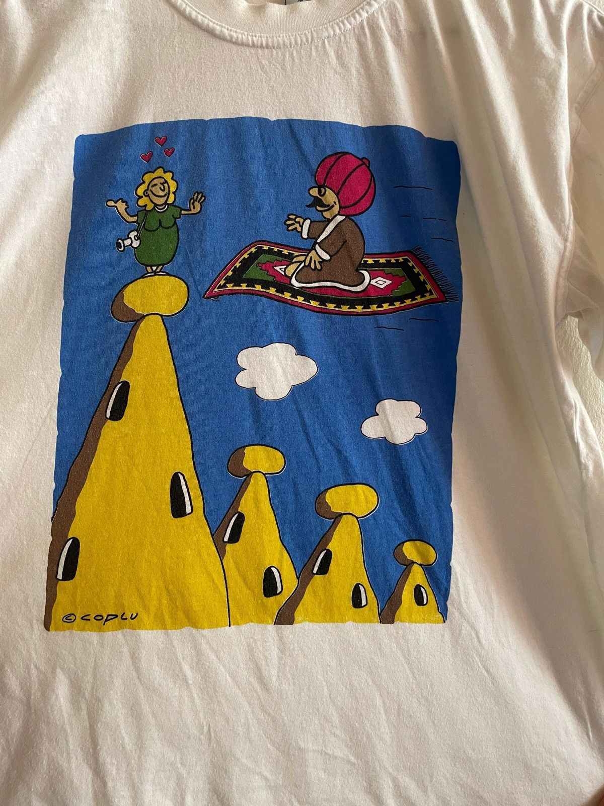 Other Vintage Coplu Magic Carpet Graphic Tee Size US M / EU 48-50 / 2 - 3 Thumbnail
