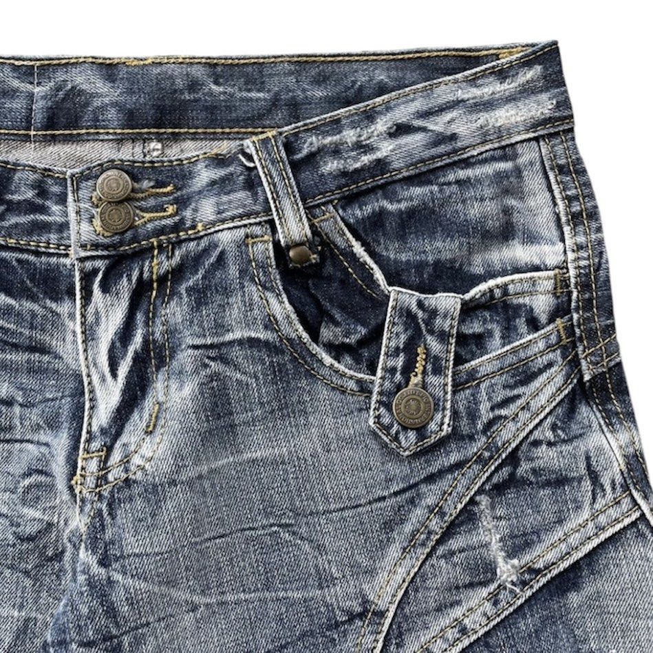 Tornado Mart Tornado Mart Washed Flared Jeans Size US 31 - 3 Thumbnail