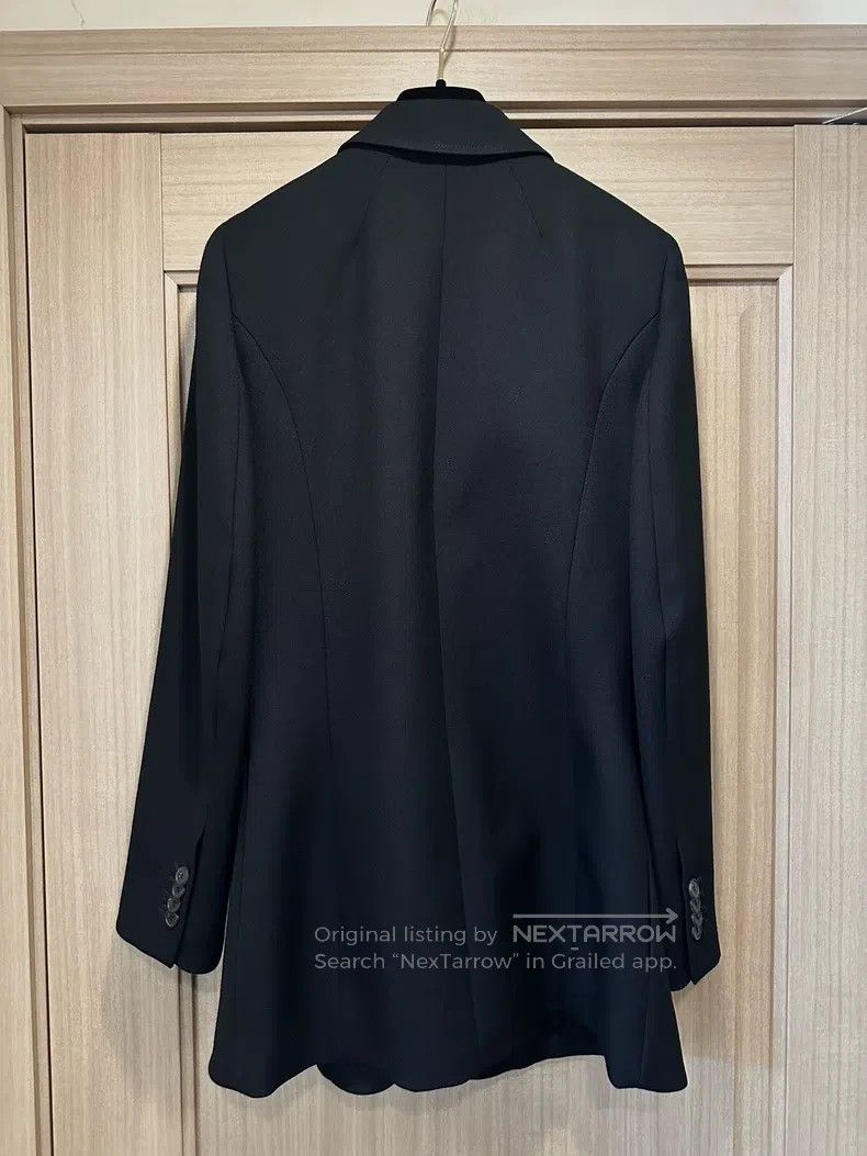 Balenciaga Balenciaga Solid black single-breasted long sleeve suit ja Size XXS / US 00 / IT 34 - 2 Thumbnail