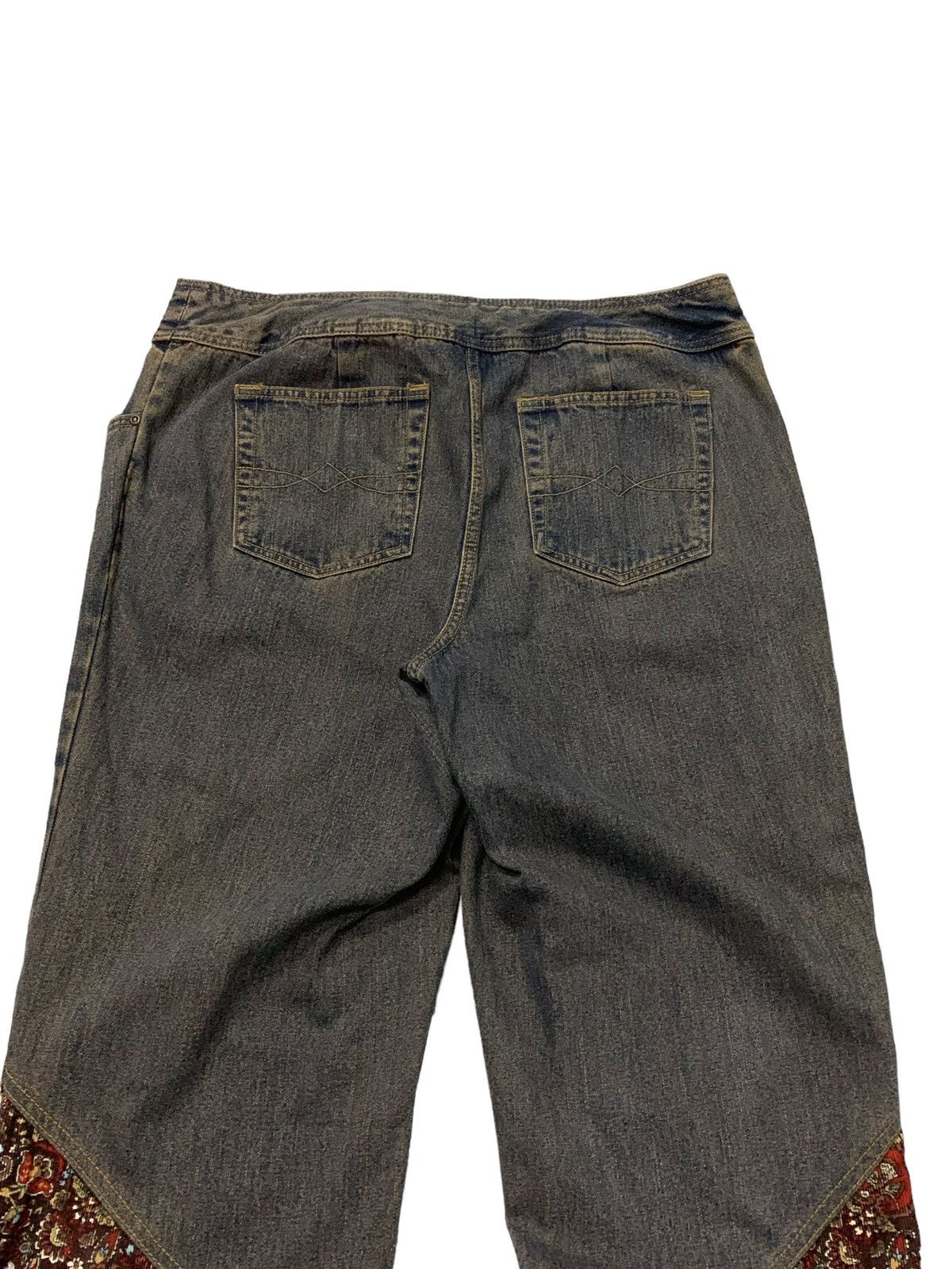 Faded Glory Faded Glory Up cycle Flared Hybrid Jeans Size US 34 / EU 50 - 9 Thumbnail