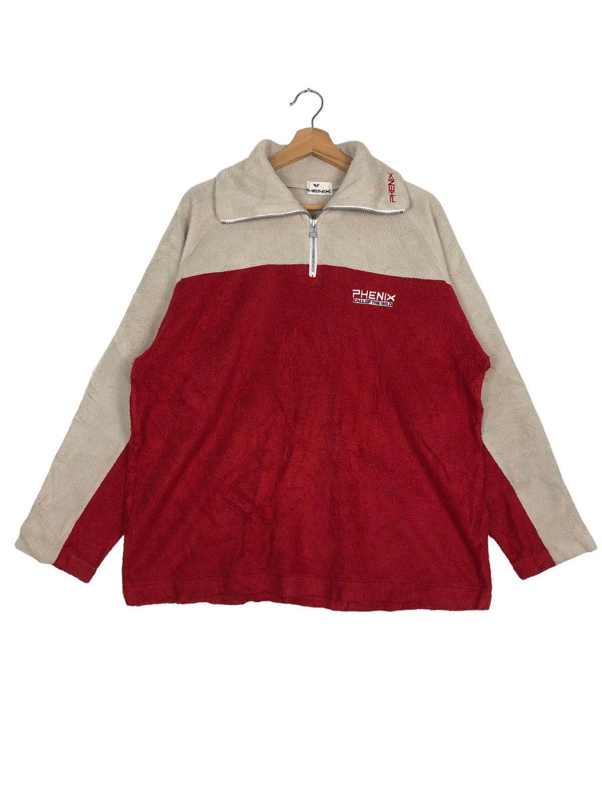 Japanese Brand 🔥90’s Vintage Phenix Fleece Jacket Made in Japan Size US L / EU 52-54 / 3 - 1 Thumbnail