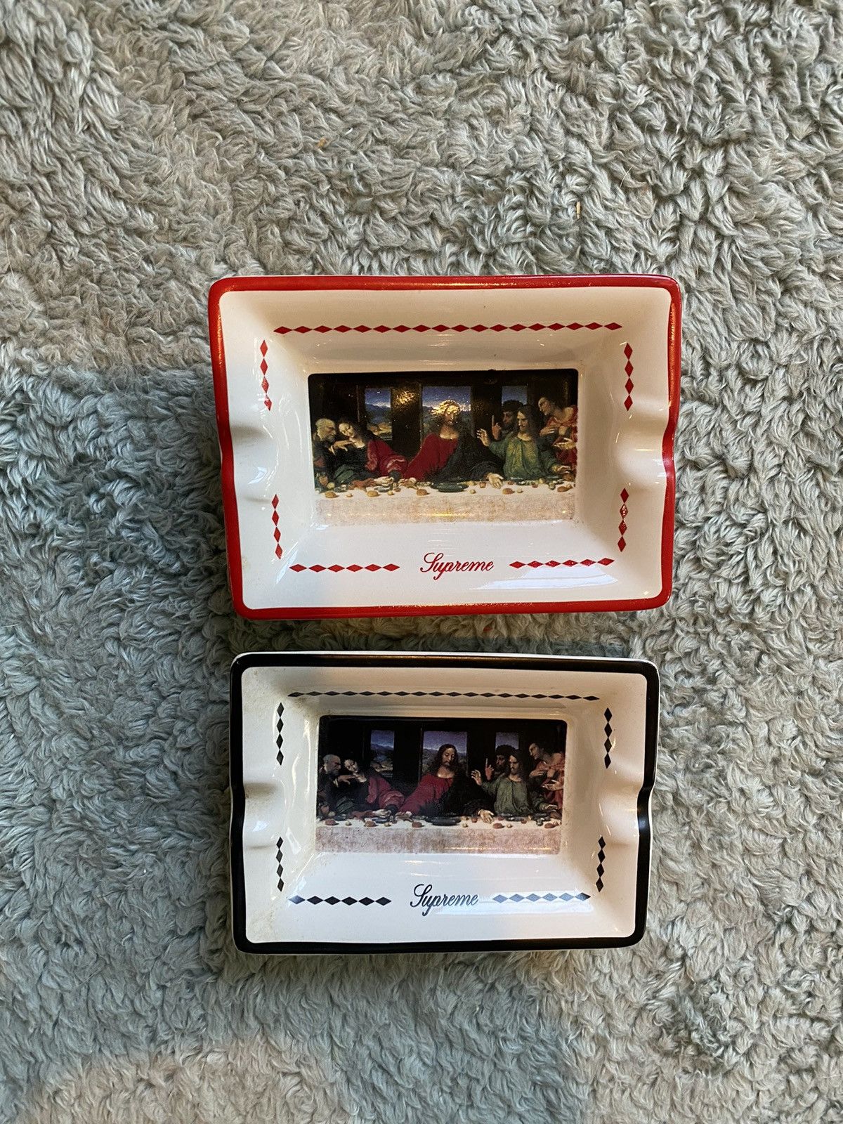 Supreme Supreme last supper ashtray set of 2 FW12 100% authentic Size ONE SIZE - 3 Thumbnail