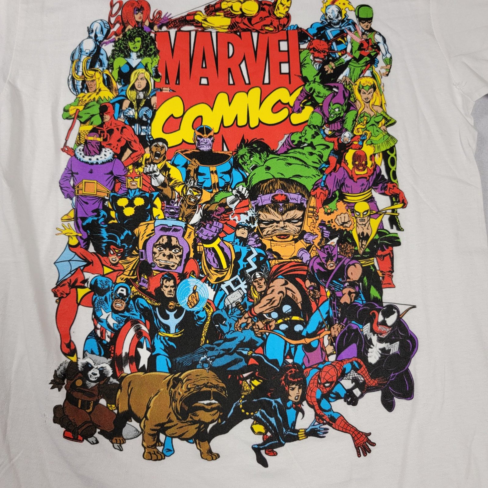 Marvel Comics Marvel Comics Mad Engine Characters Mens White Tshirt Sz S Size US S / EU 44-46 / 1 - 4 Thumbnail