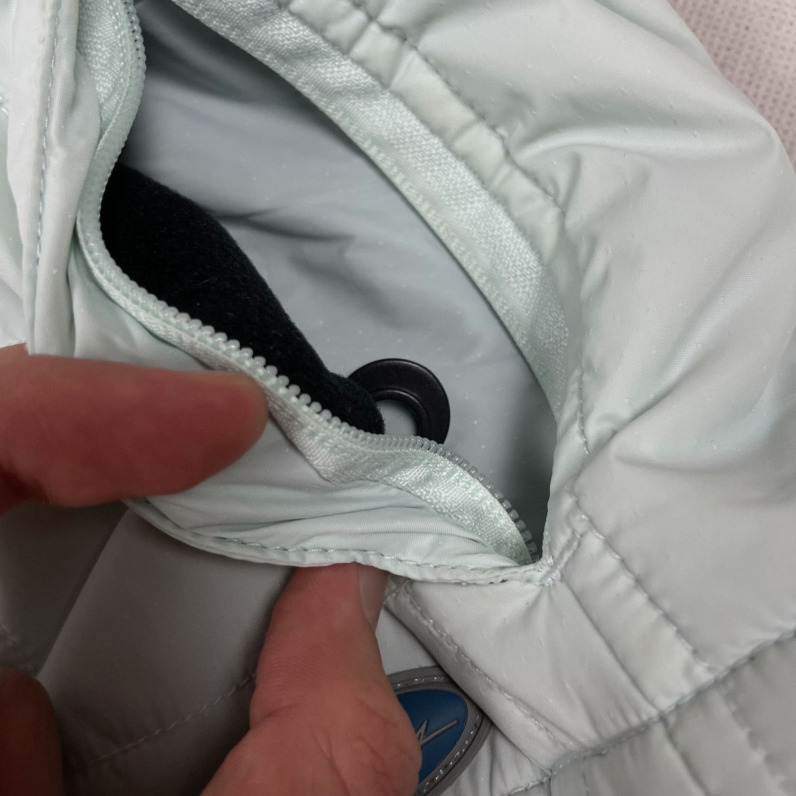 Oakley × Vintage Oakley Womens Blue Pockets Mock-Neck Full-Zip Puffer Vest XS Size XS / US 0-2 / IT 36-38 - 6 Thumbnail