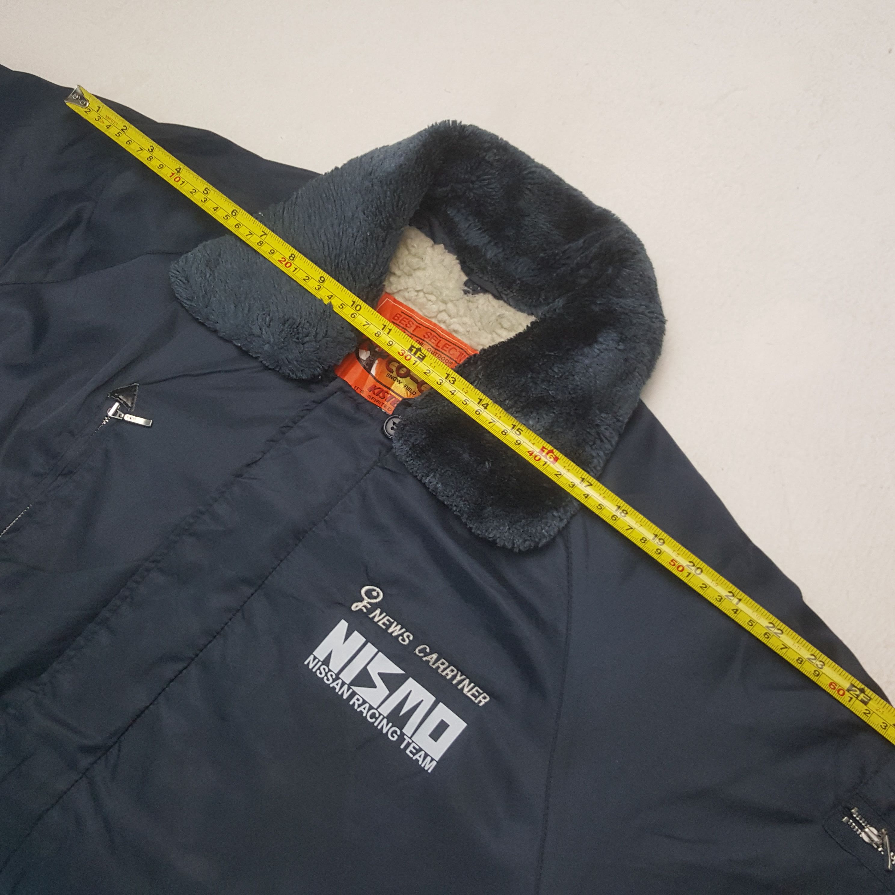 Japanese Brand Vintage Nismo Nissan Racing Team Custom Winter Worker Jacket Size US L / EU 52-54 / 3 - 6 Thumbnail