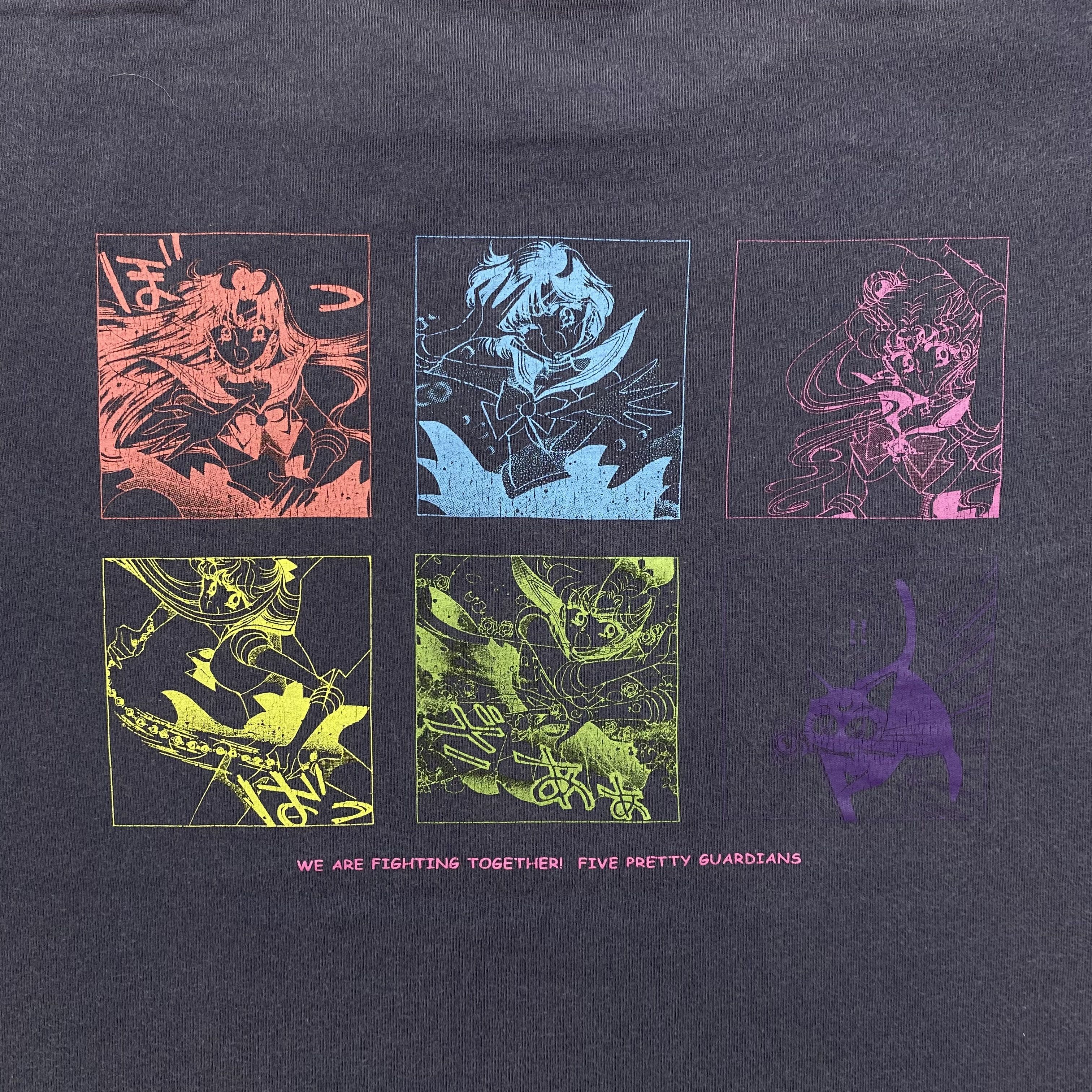 Anime Anime x Uniqlo Pretty guardian sun faded Tshirt-N013 Size US XL / EU 56 / 4 - 4 Thumbnail