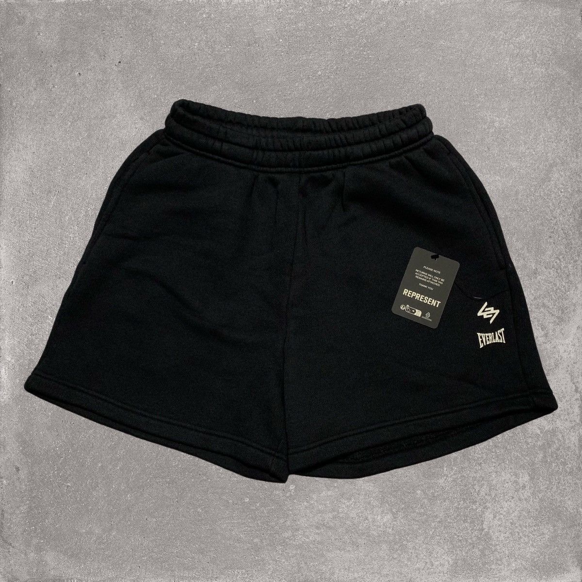Represent Clo. Represent Small Shorts 247 x Everlast Off Black Shorts Size US 30 / EU 46 - 1 Thumbnail