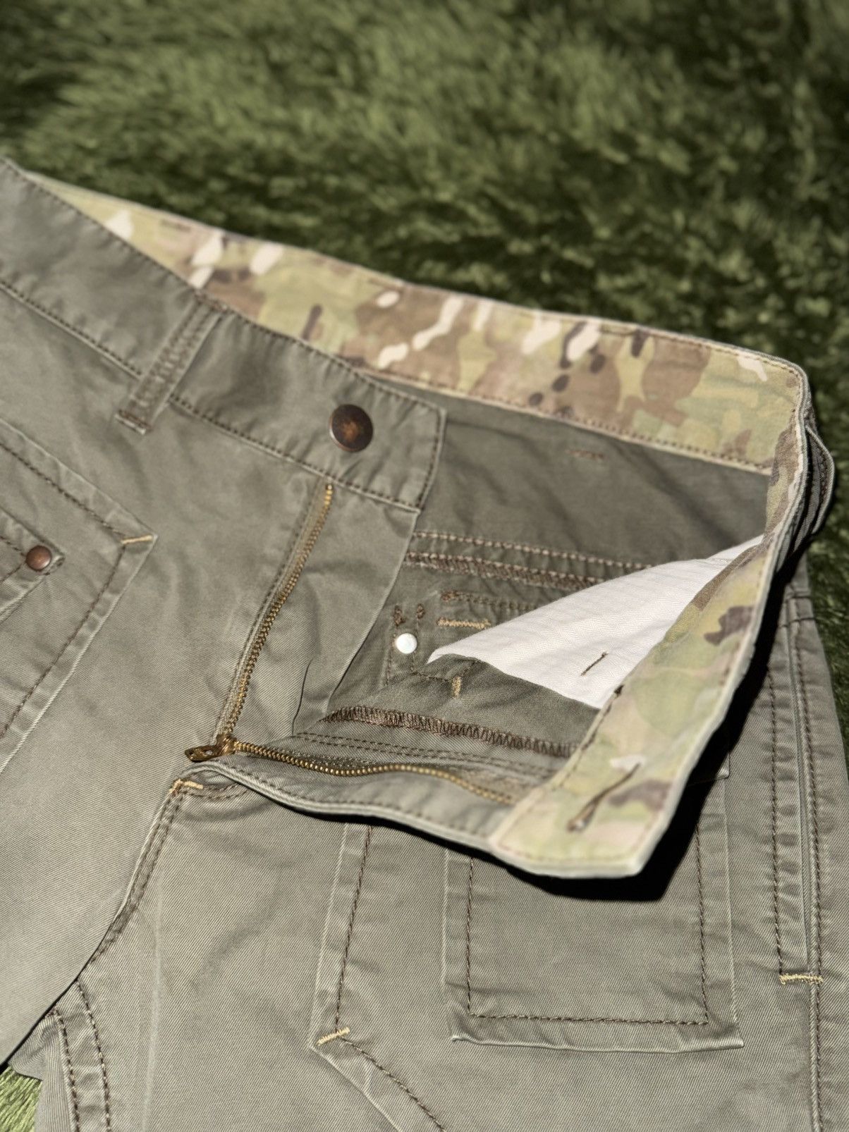 Wrangler [M] wrangler japan military cotton chino pants olive Size US 32 / EU 48 - 3 Thumbnail