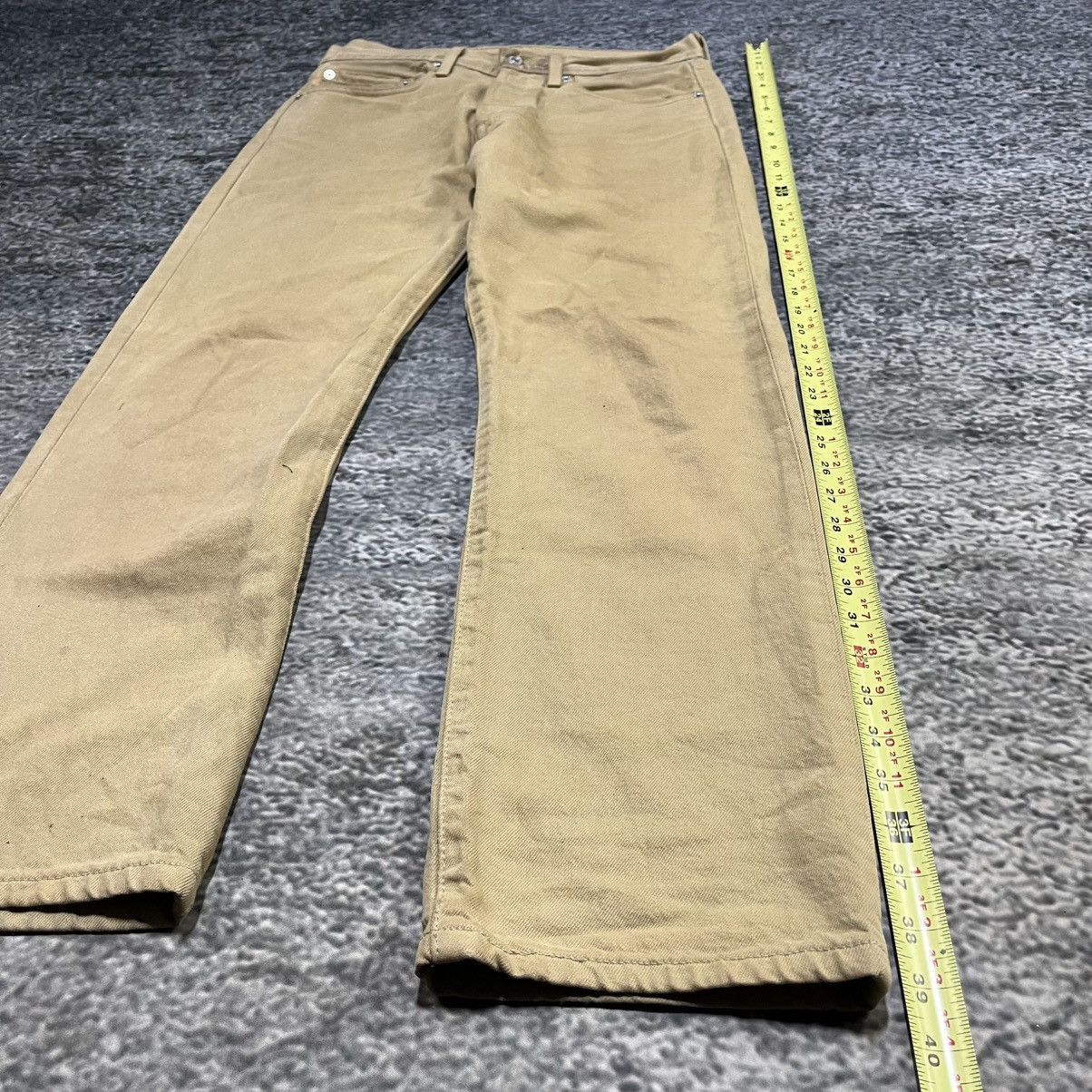 Levi's Vintage Levi's 501 Tan Button Fly 2000s Straight Fit Jeans Size US 31 - 10 Thumbnail