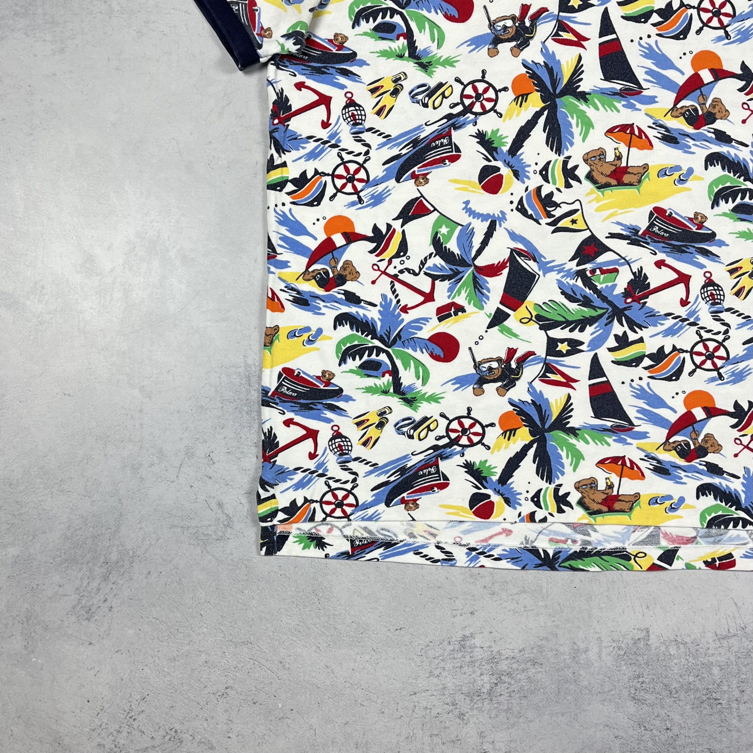 Polo Ralph Lauren Polo Bear Ralph Lauren Multi-logo Polo Shirt Size US XXL / EU 58 / 5 - 5 Thumbnail