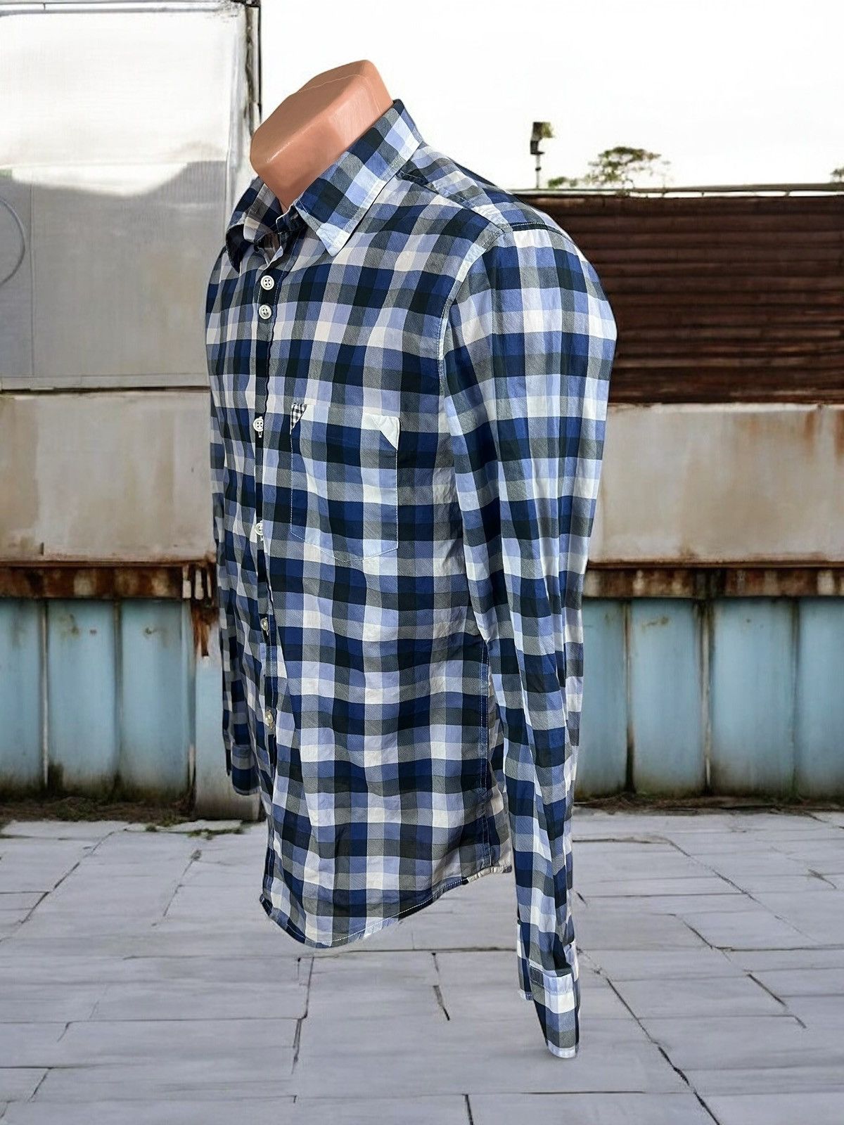 Hugo Boss Boss Orange checked shirt size M Size US M / EU 48-50 / 2 - 4 Thumbnail