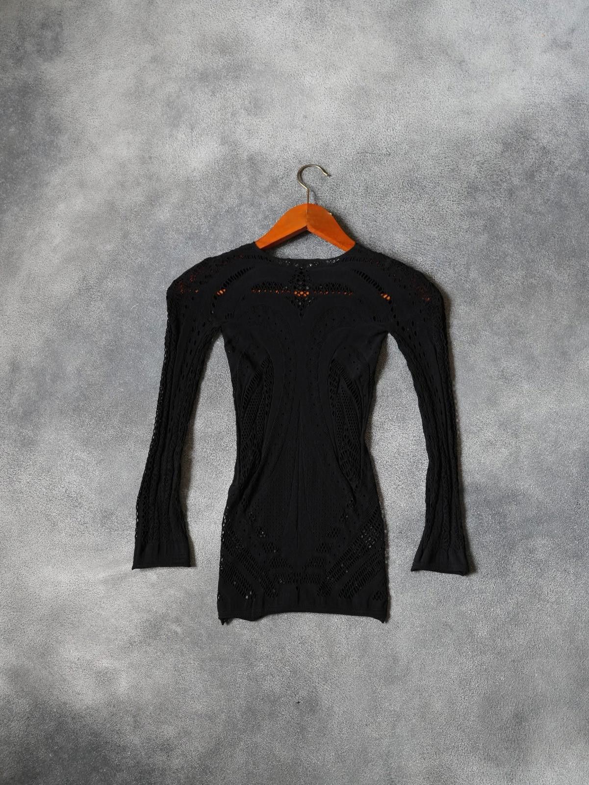 Alexander McQueen S/S 2009 Alexander McQueen Eiffel Tower Openwork Mesh Top Size S / US 4 / IT 40 - 11 Thumbnail