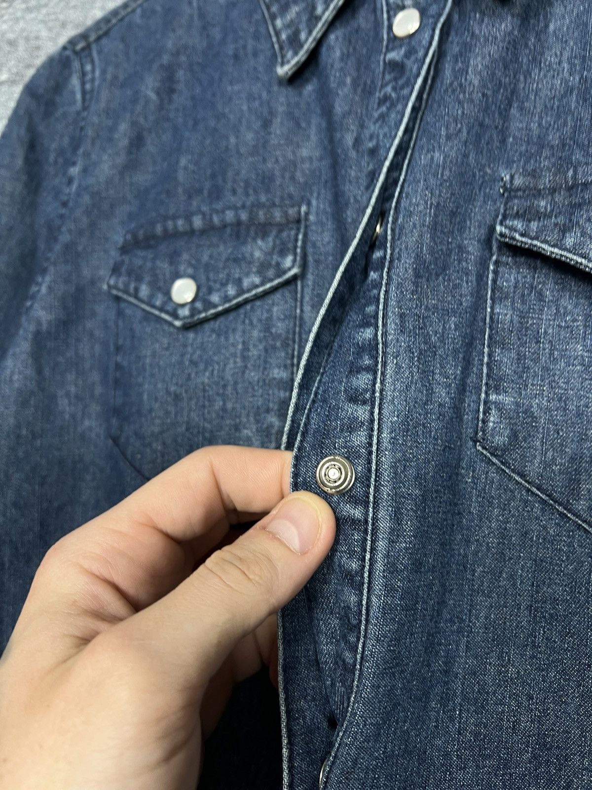 Acne Studios Acne Studios Denim Shirt Dress Size S Size S / US 4 / IT 40 - 9 Thumbnail