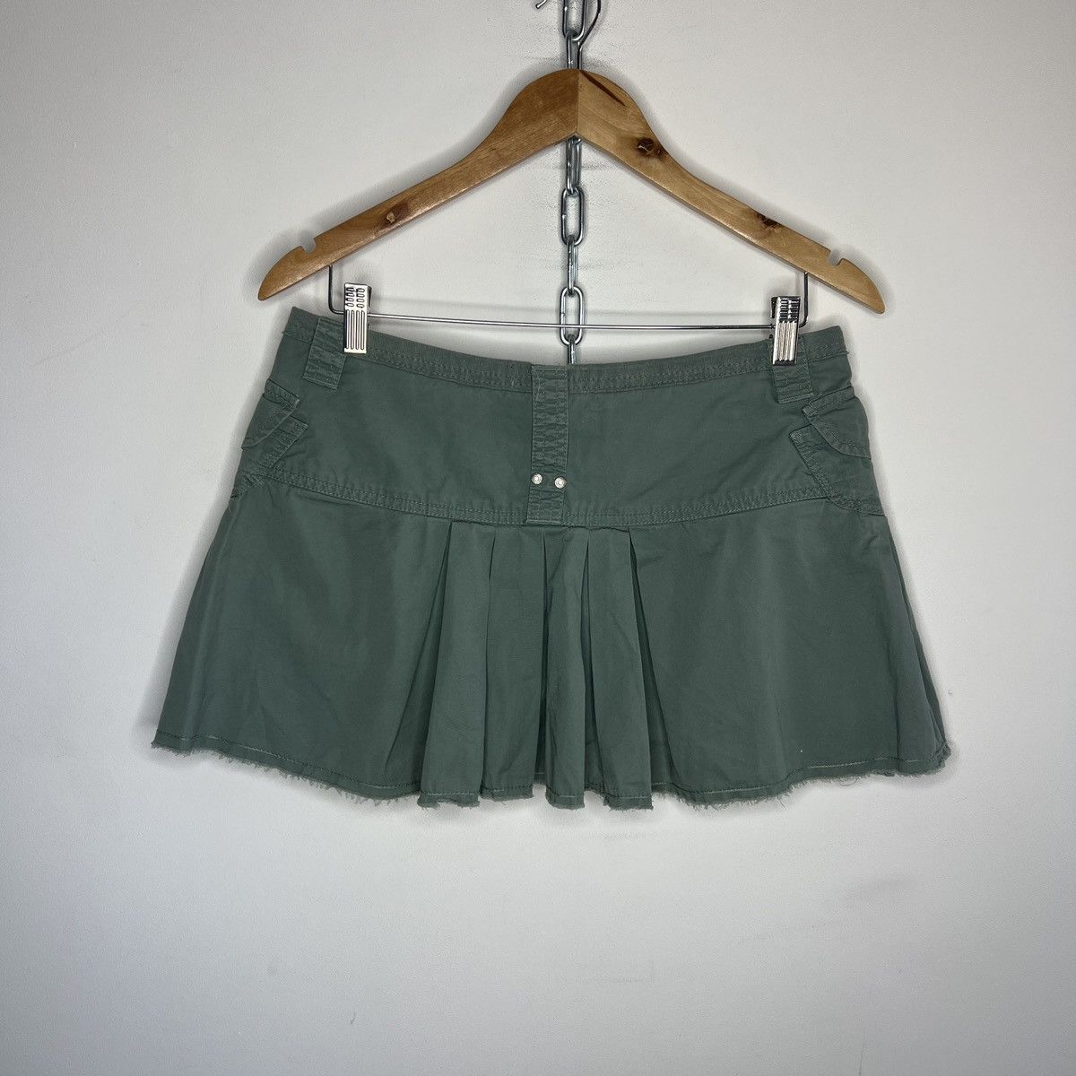 Diesel Vintage mini skirts Diesel y2k Distressed baggy Japan style Size 29" - 7 Thumbnail