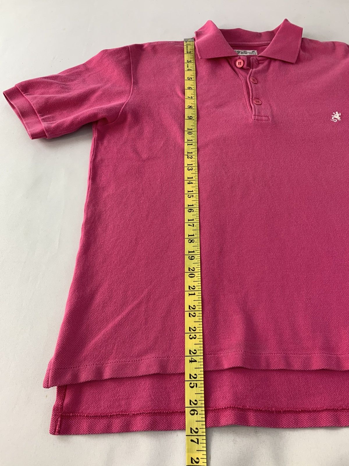 agnes b. Agnes B Homme Paris Plain Polo Tee Small Embroidery Logo Size US L / EU 52-54 / 3 - 9 Thumbnail