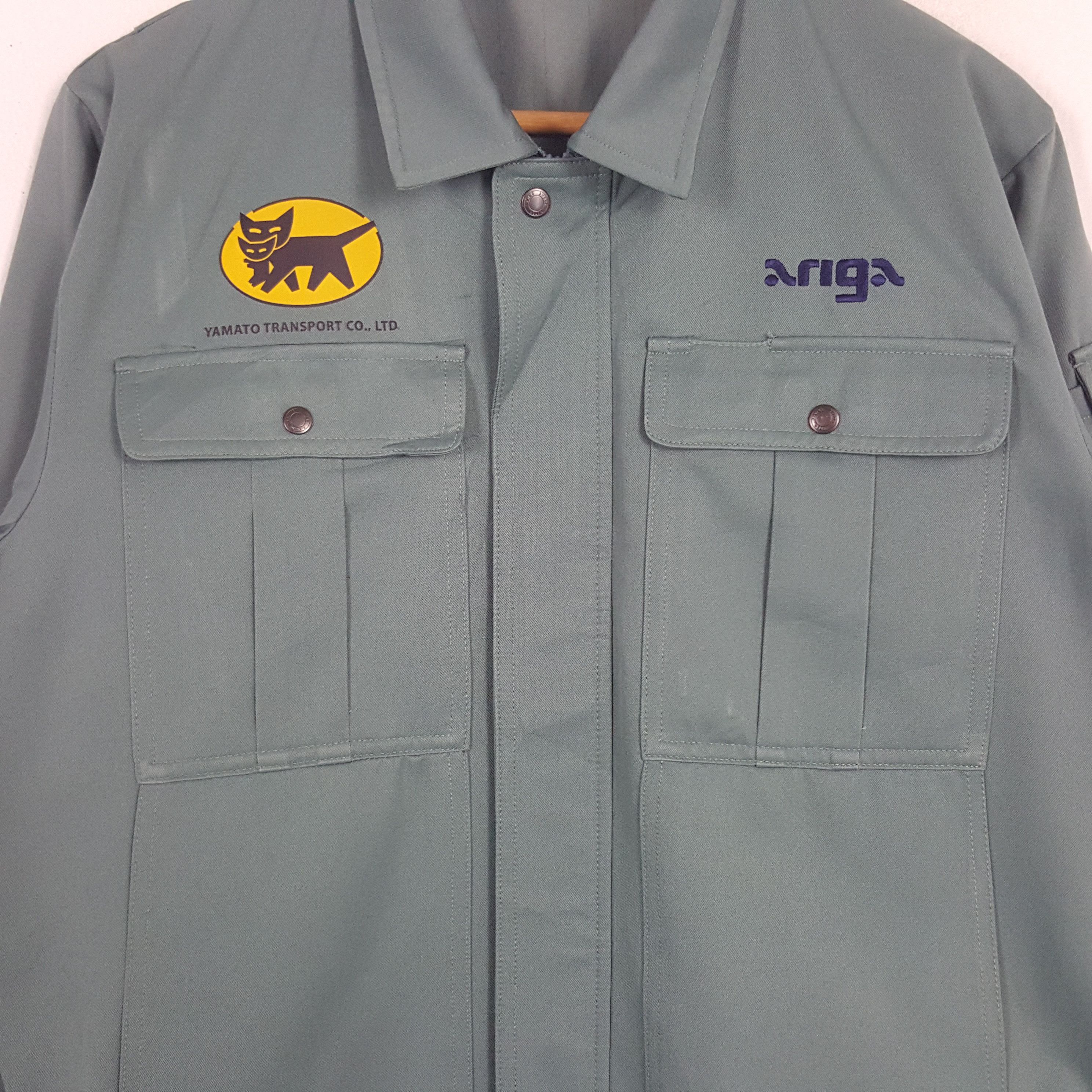 Japanese Brand × Vintage Vintage Yamato Transport Japanese Custom Staff Jacket Size US L / EU 52-54 / 3 - 4 Thumbnail