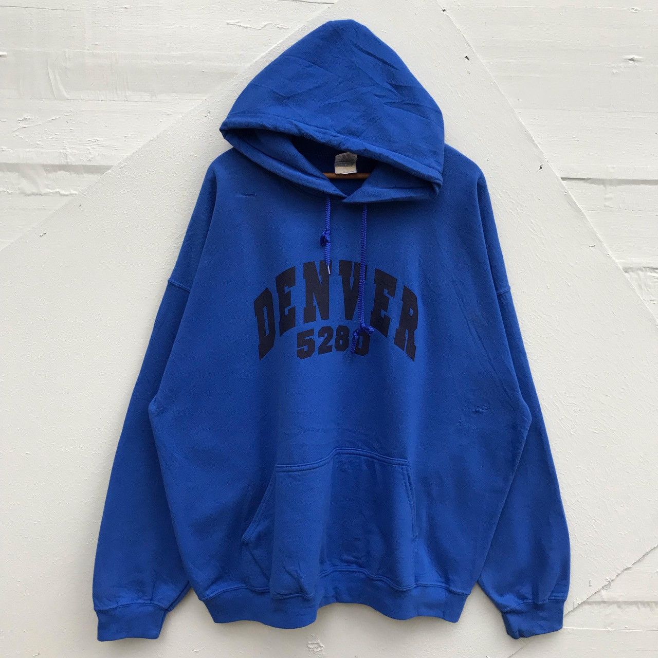 American Apparel Vintage Denver Chicago Mile High City Pullover Hoodie Size US XXL / EU 58 / 5 - 1 Thumbnail