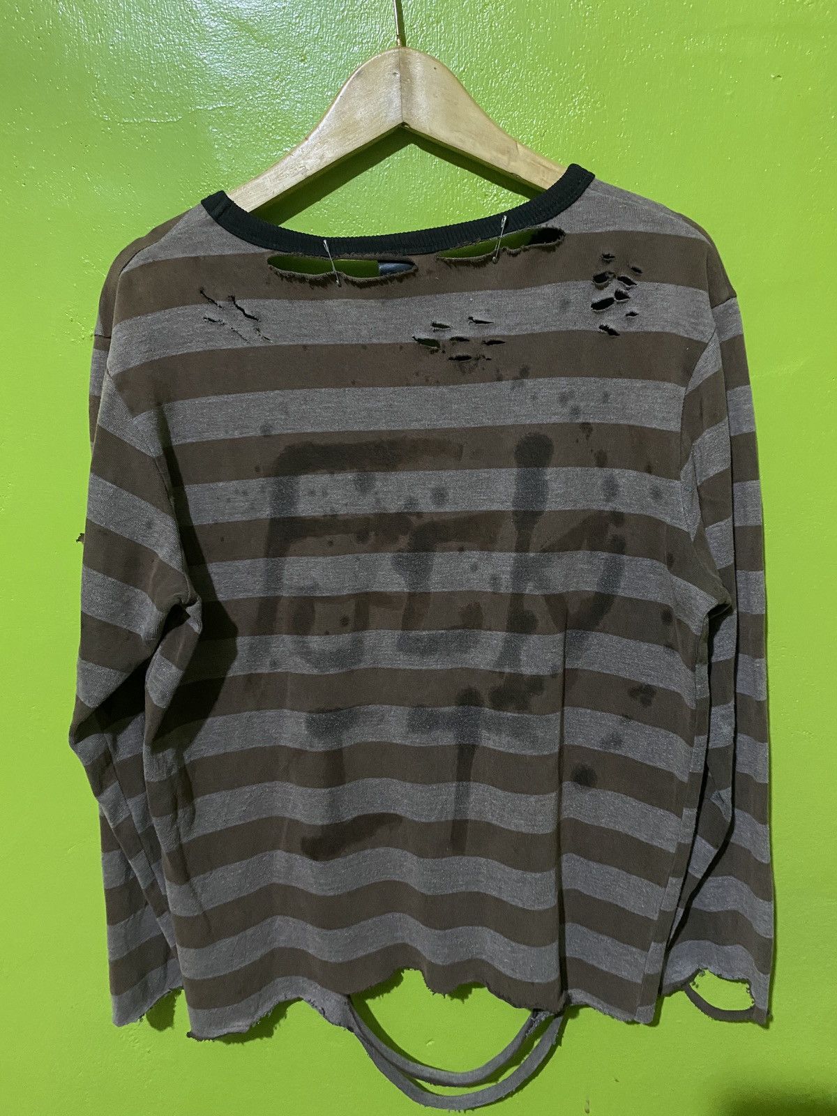 Beauty Beast LONGSLEEVE CONZO RELIFE DISTRESSED TRASH Size US M / EU 48-50 / 2 - 3 Thumbnail